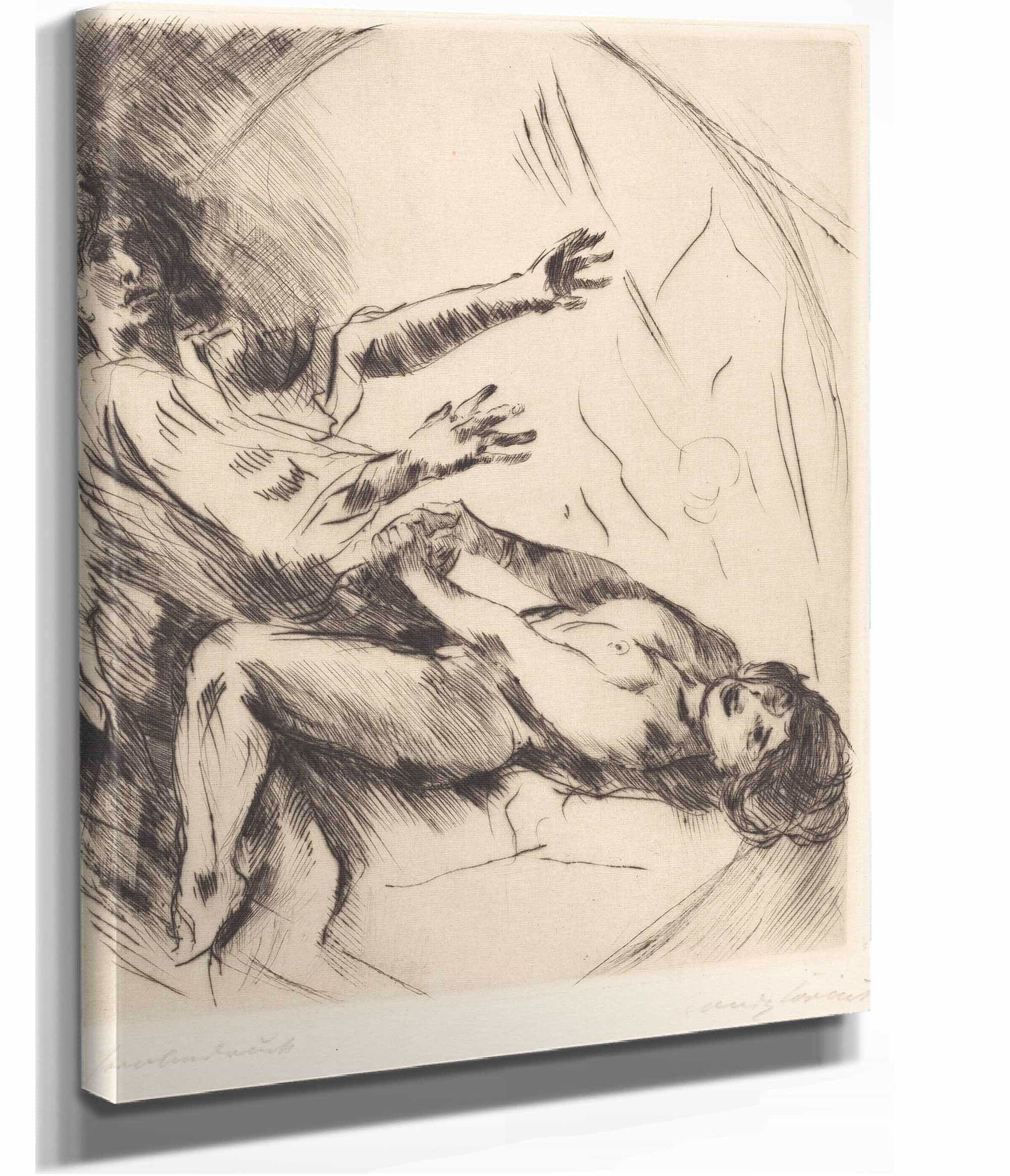 Joseph And Potiphars Wife I Joseph Und Potiphars Weib I by Lovis Corinth