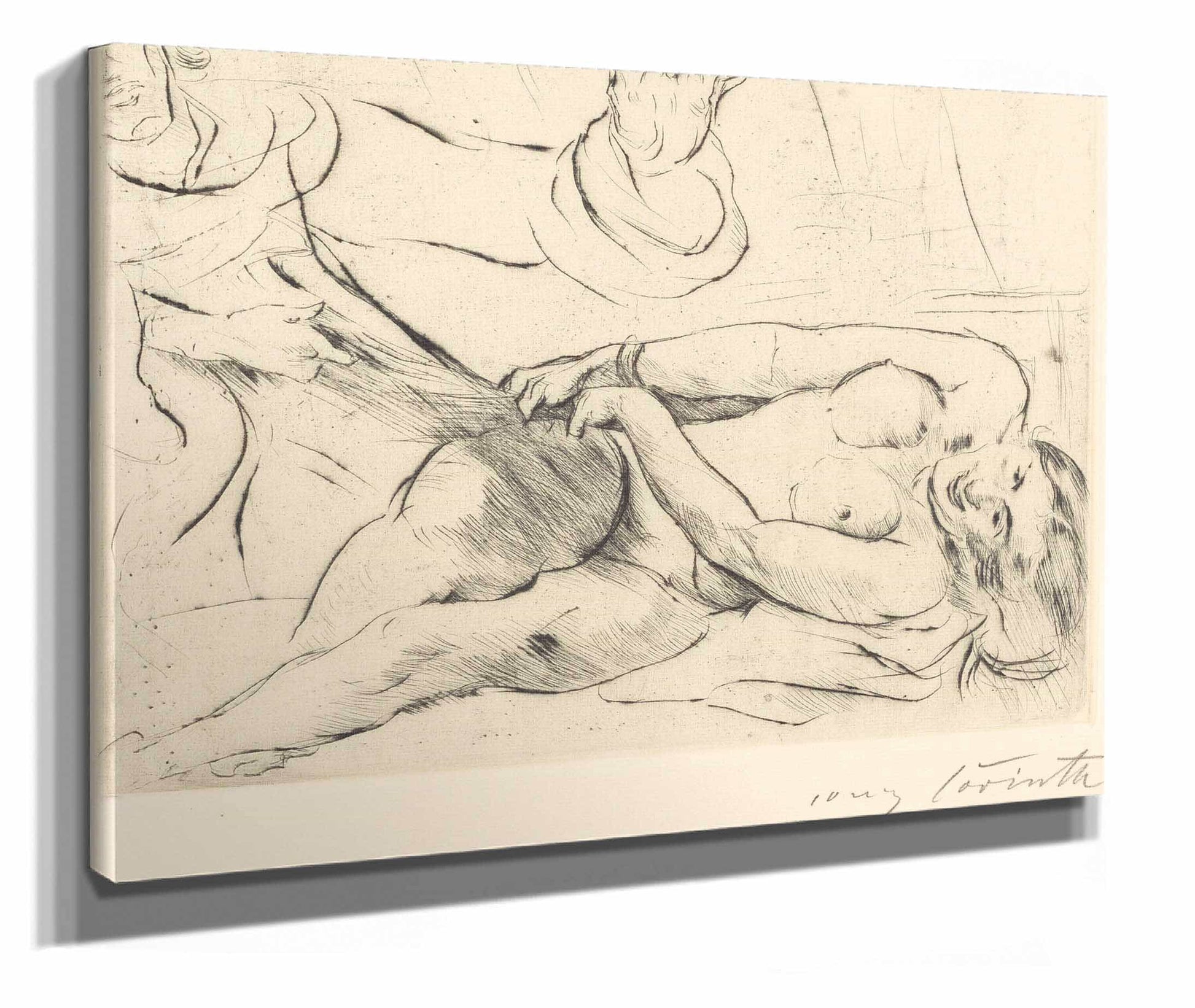 Joseph And Potiphars Wife Ii Joseph Und Potiphars Weib Ii by Lovis Corinth