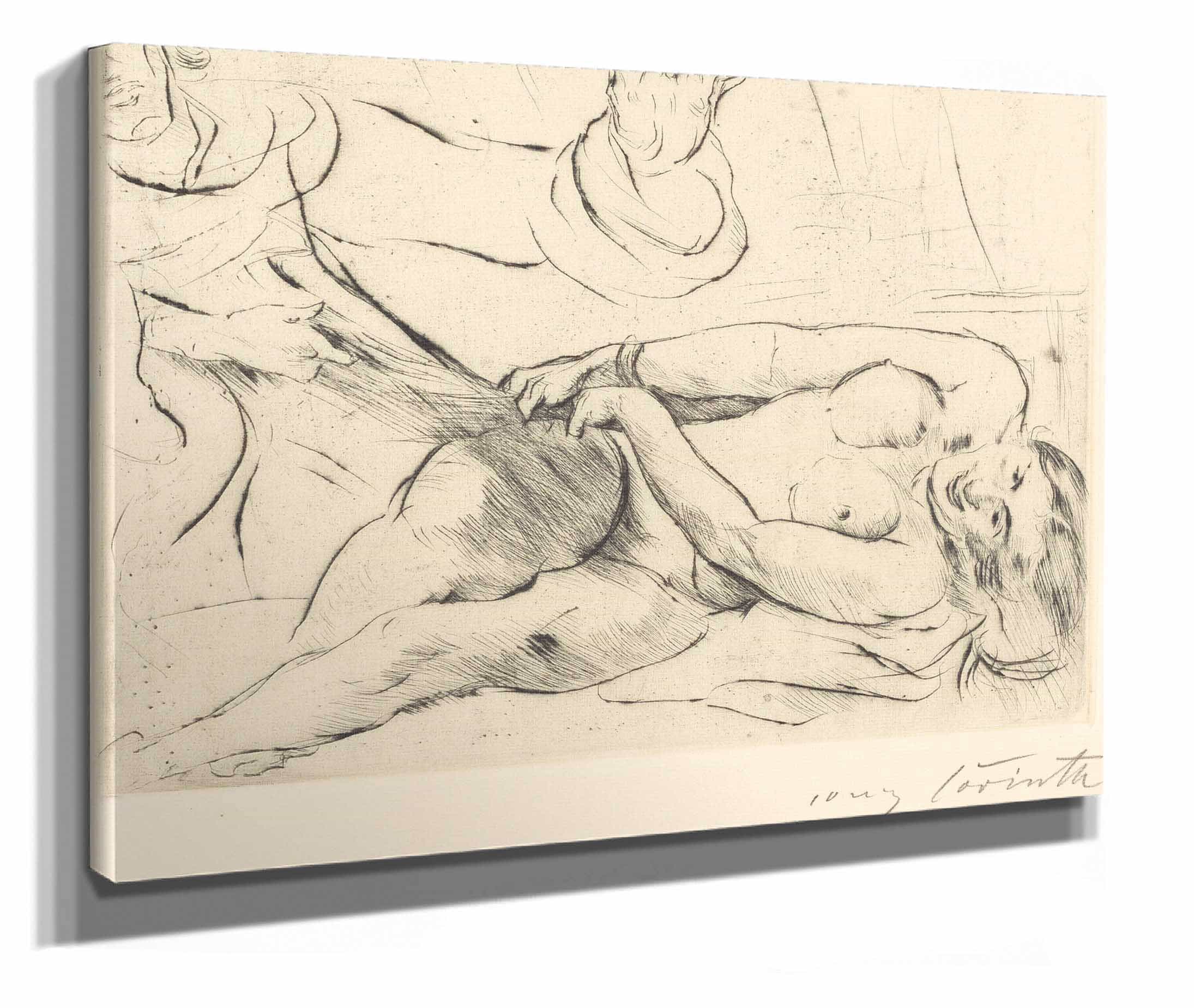 Joseph And Potiphars Wife Ii Joseph Und Potiphars Weib Ii by Lovis Corinth