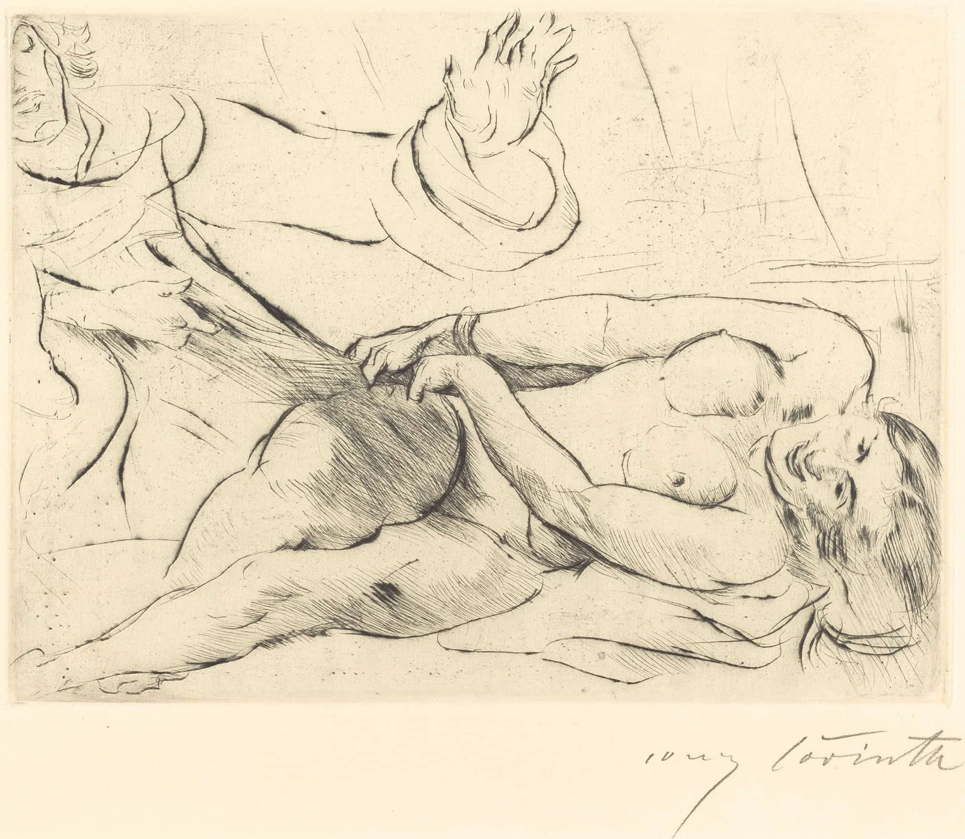Joseph And Potiphars Wife Ii Joseph Und Potiphars Weib Ii by Lovis Corinth