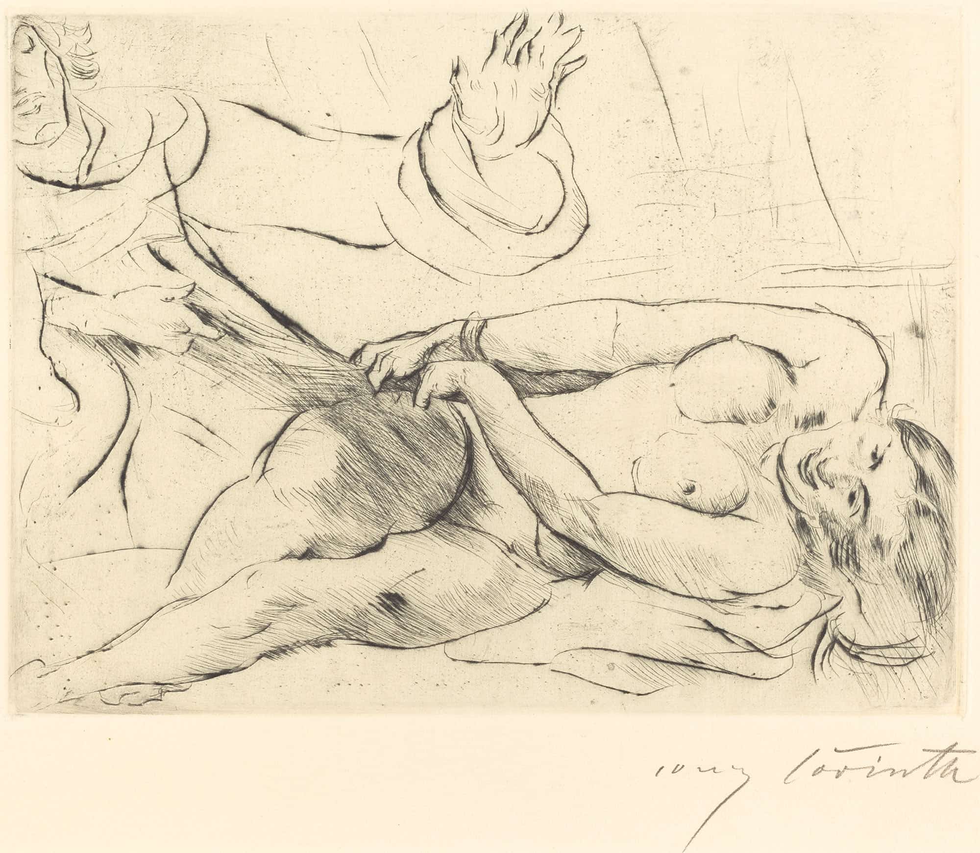 Joseph And Potiphars Wife Ii Joseph Und Potiphars Weib Ii by Lovis Corinth