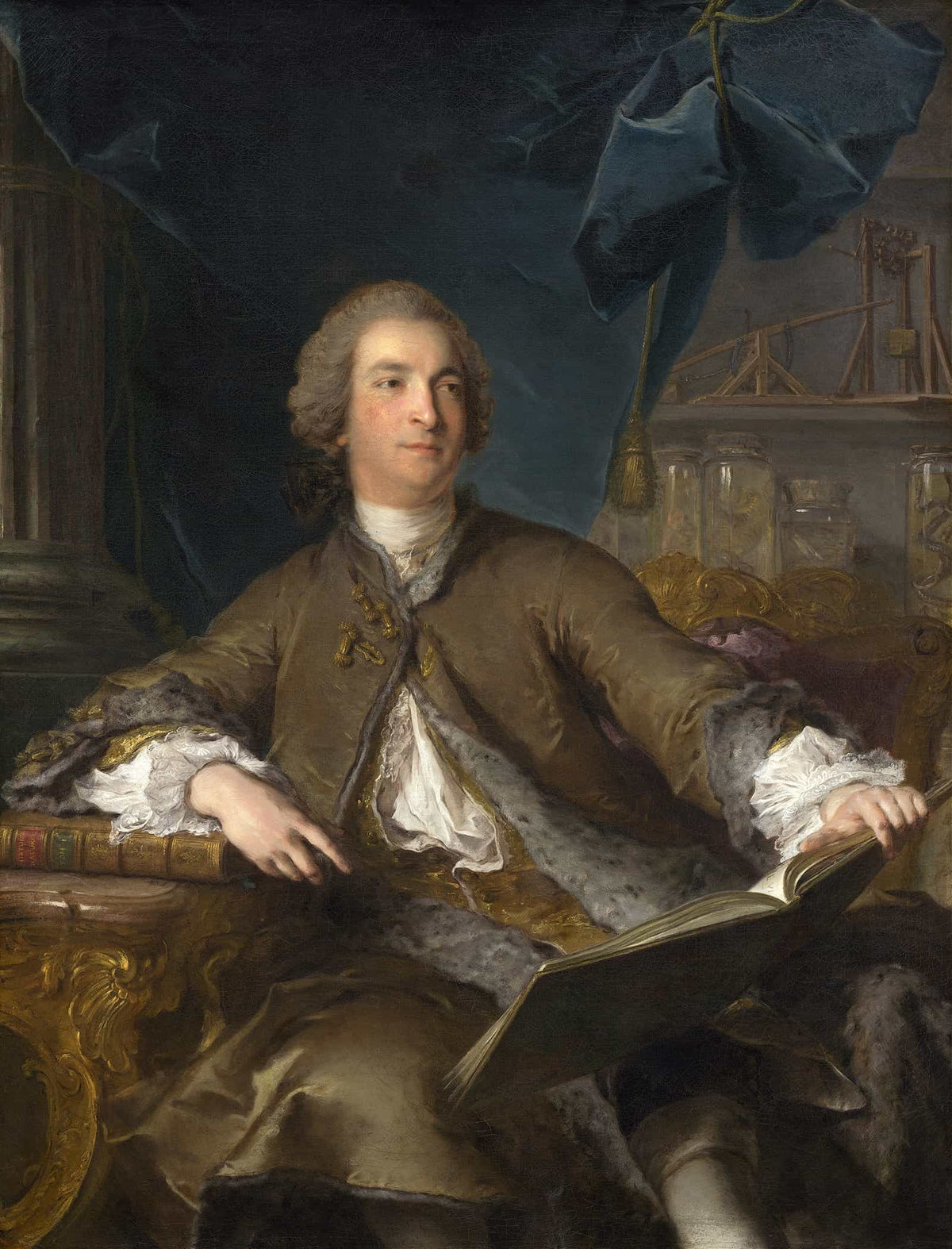 Joseph Bonnier De La Mosson by Jean Marc Nattier