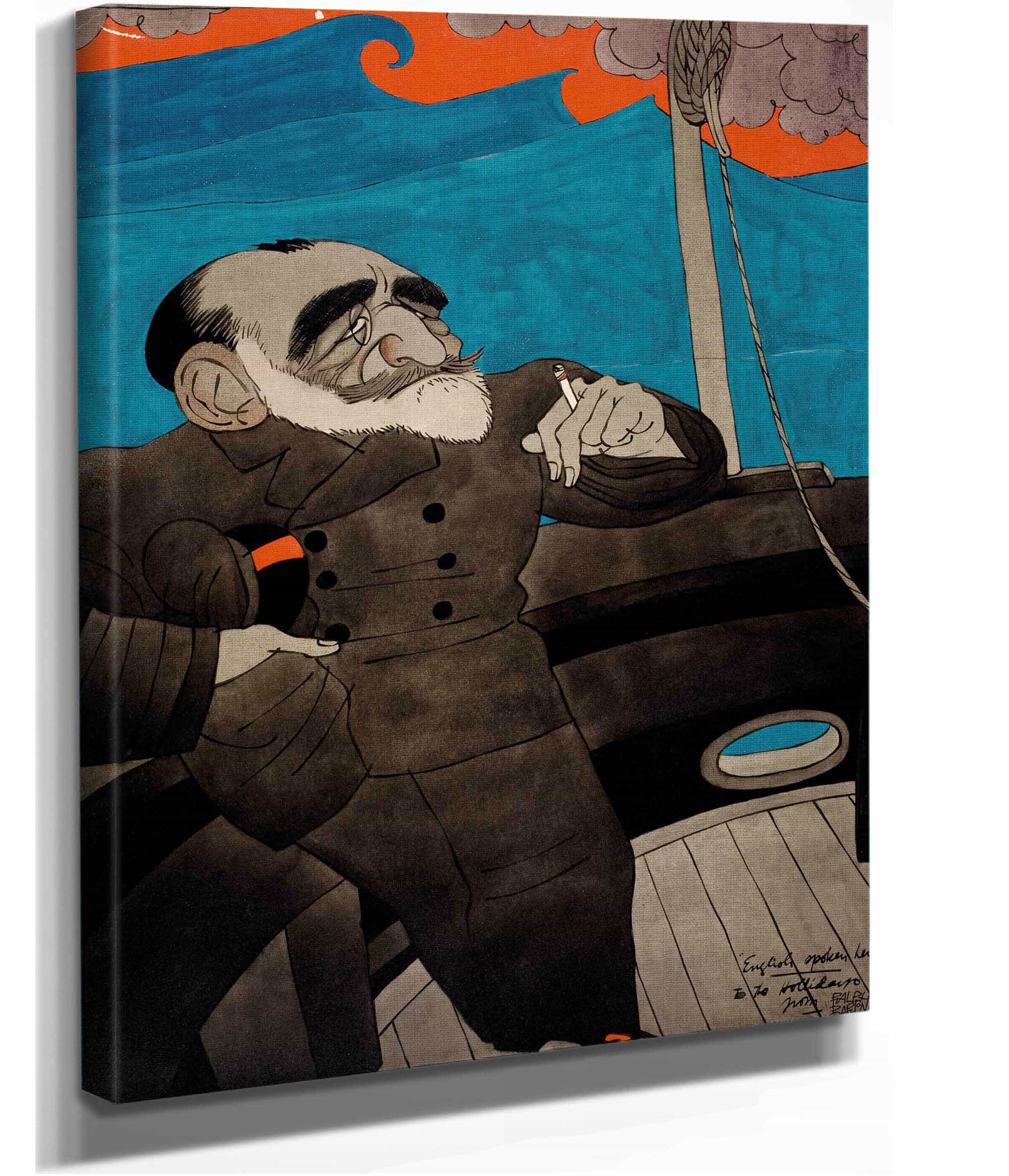 Joseph Conrad by Ralph Barton