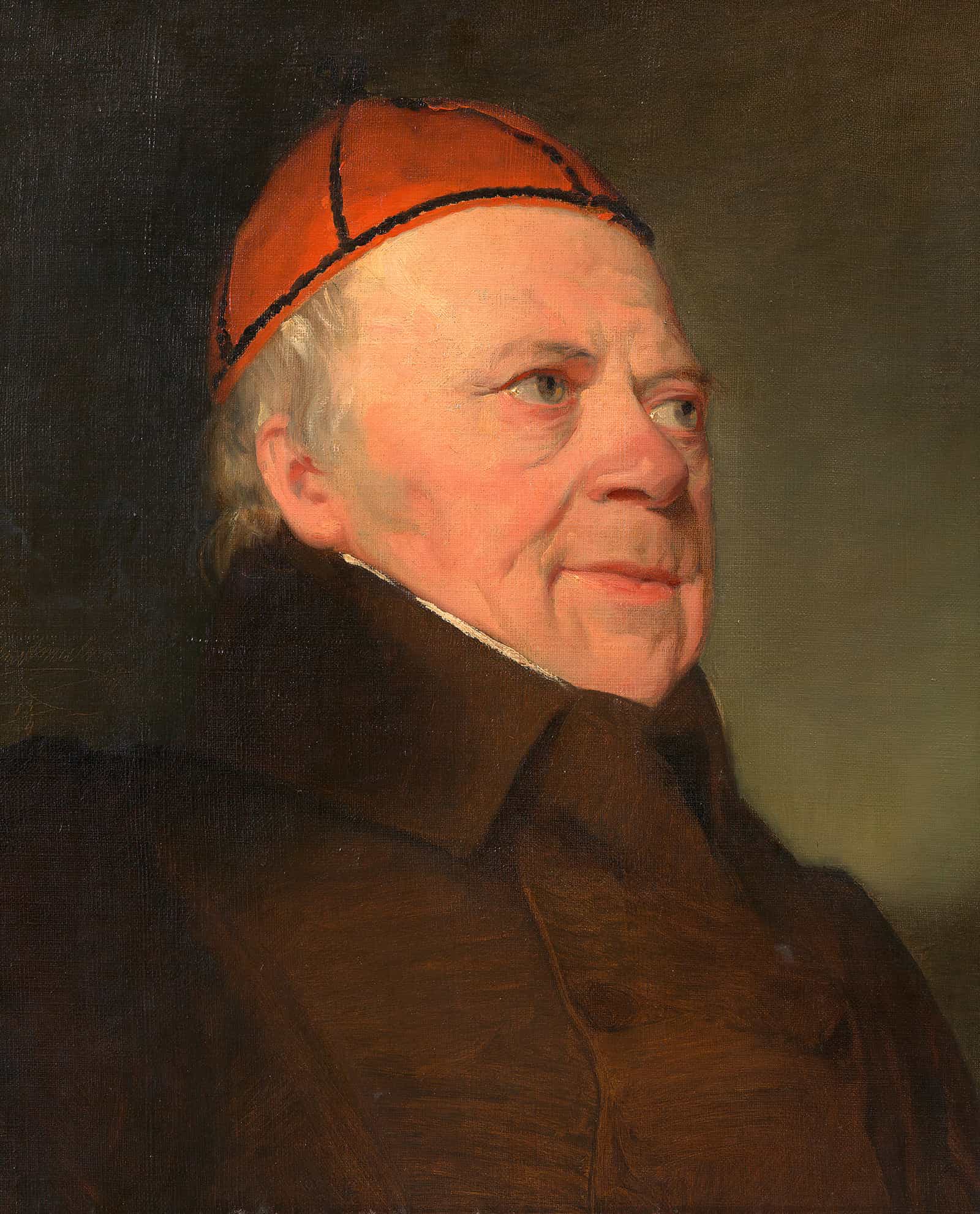 Joseph Kaltenthaler Vater Der  Frau Des Kunstlers by Friedrich Von Amerling