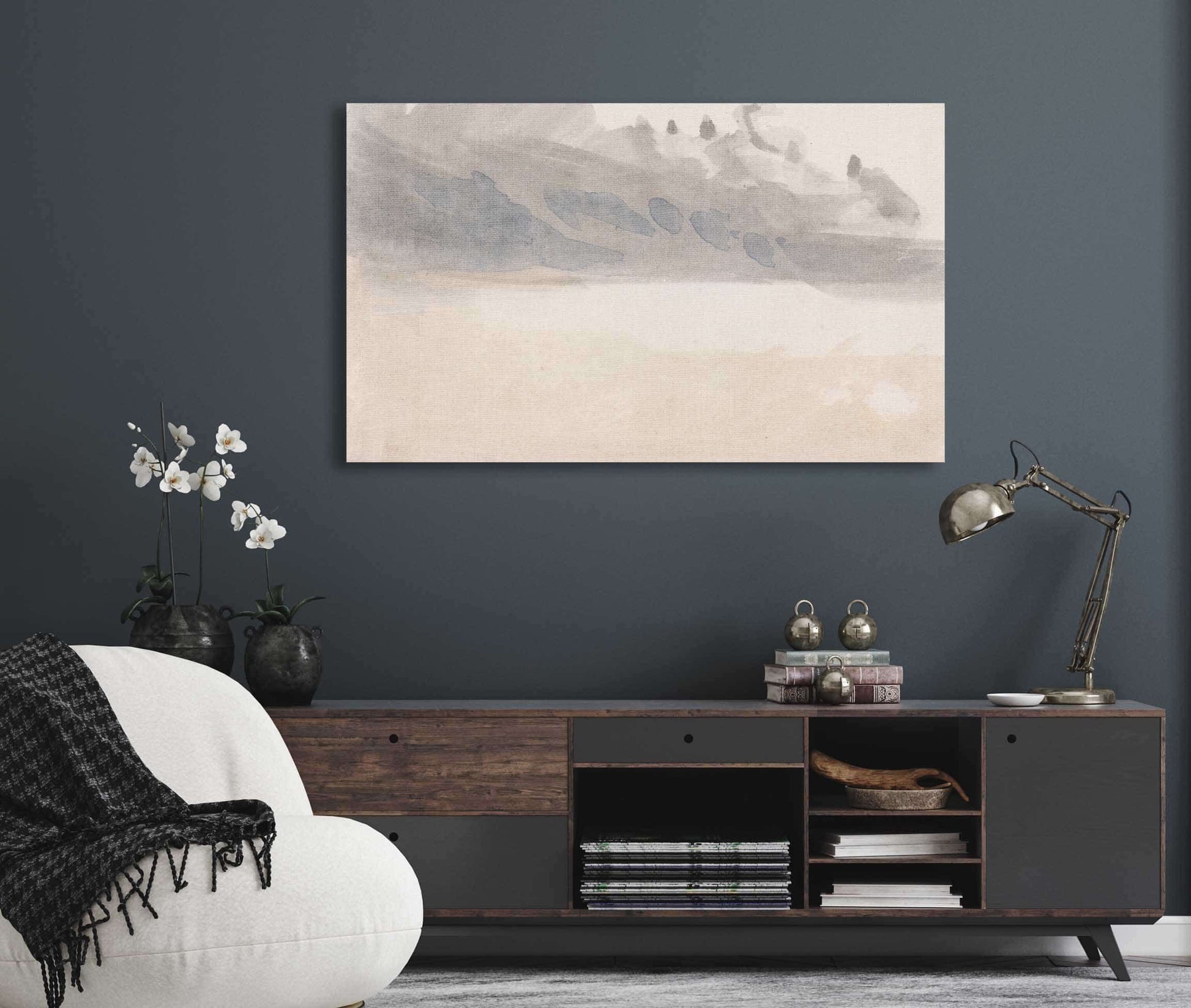 The Channel Sketchbook by Joseph Mallord William Turner Fine Art Print