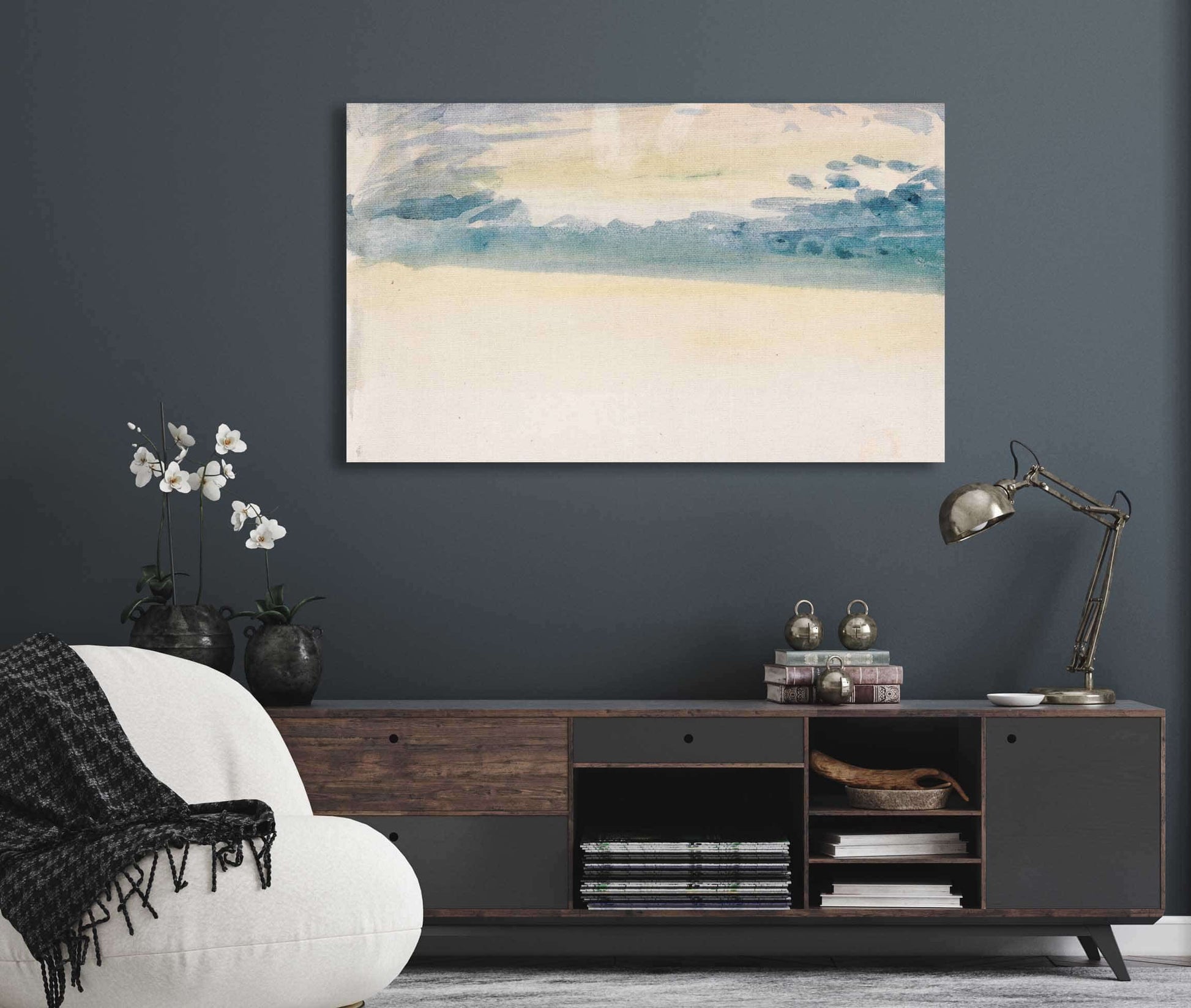 The Channel Sketchbook by Joseph Mallord William Turner Fine Art Print