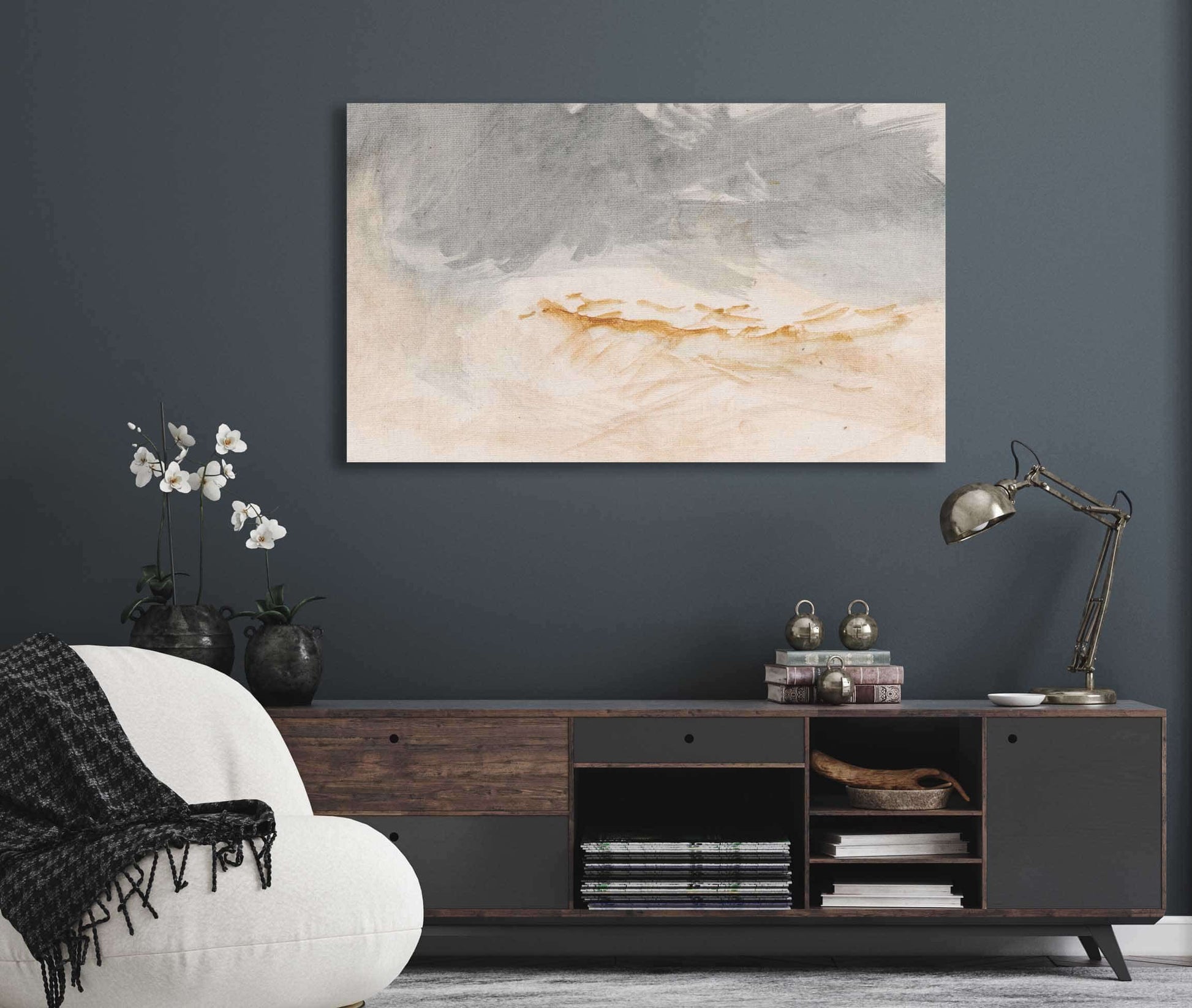 The Channel Sketchbook by Joseph Mallord William Turner Fine Art Print