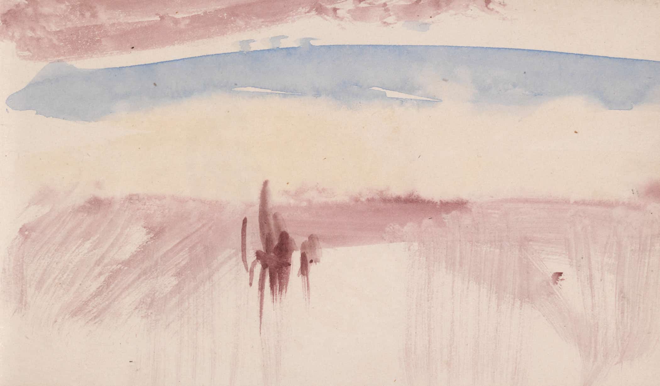 The Channel Sketchbook by Joseph Mallord William Turner Fine Art Print