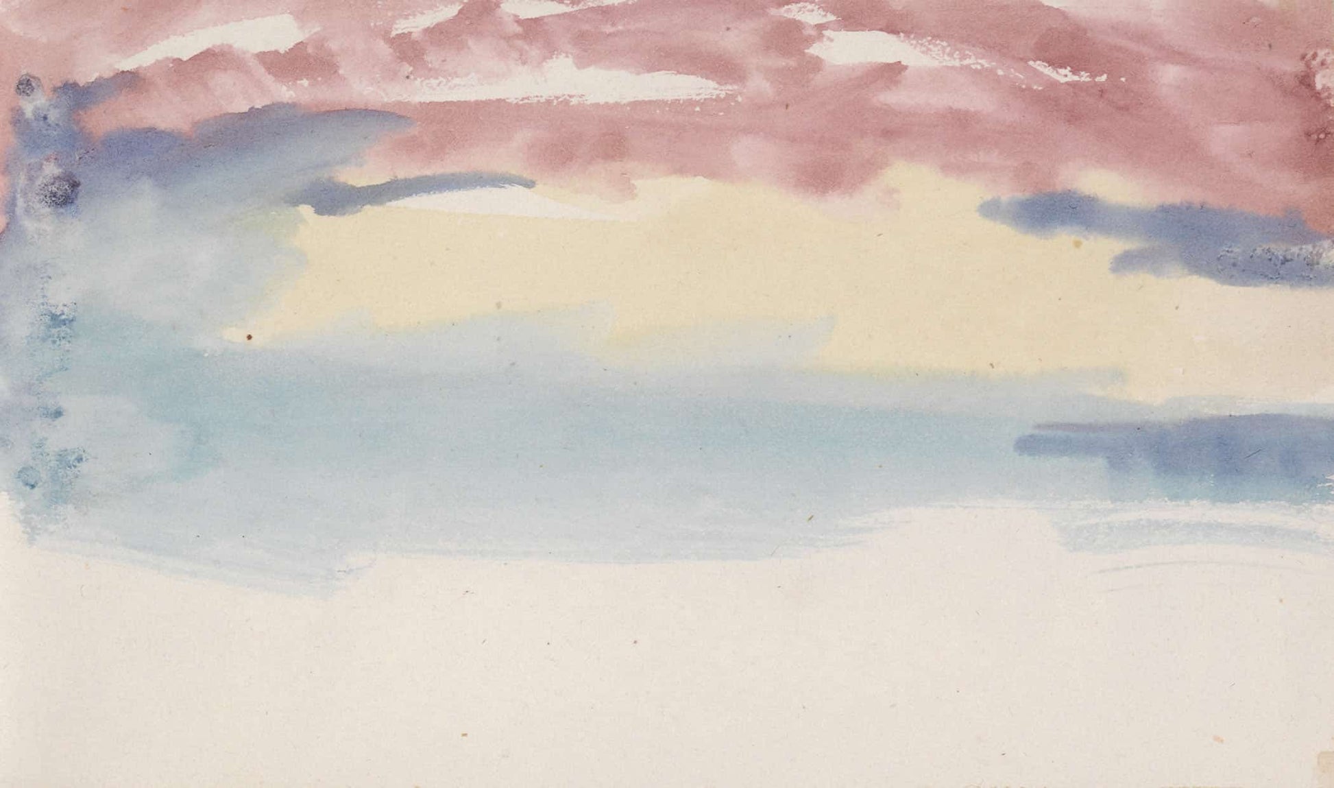 The Channel Sketchbook by Joseph Mallord William Turner Fine Art Print
