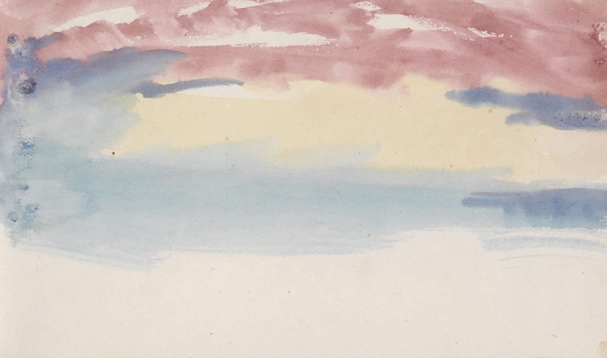 The Channel Sketchbook by Joseph Mallord William Turner Fine Art Print