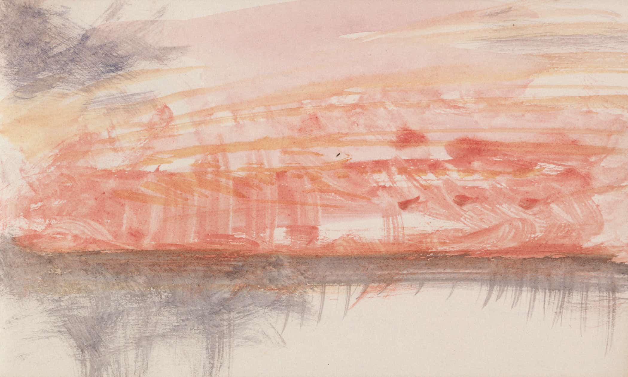 The Channel Sketchbook by Joseph Mallord William Turner Fine Art Print