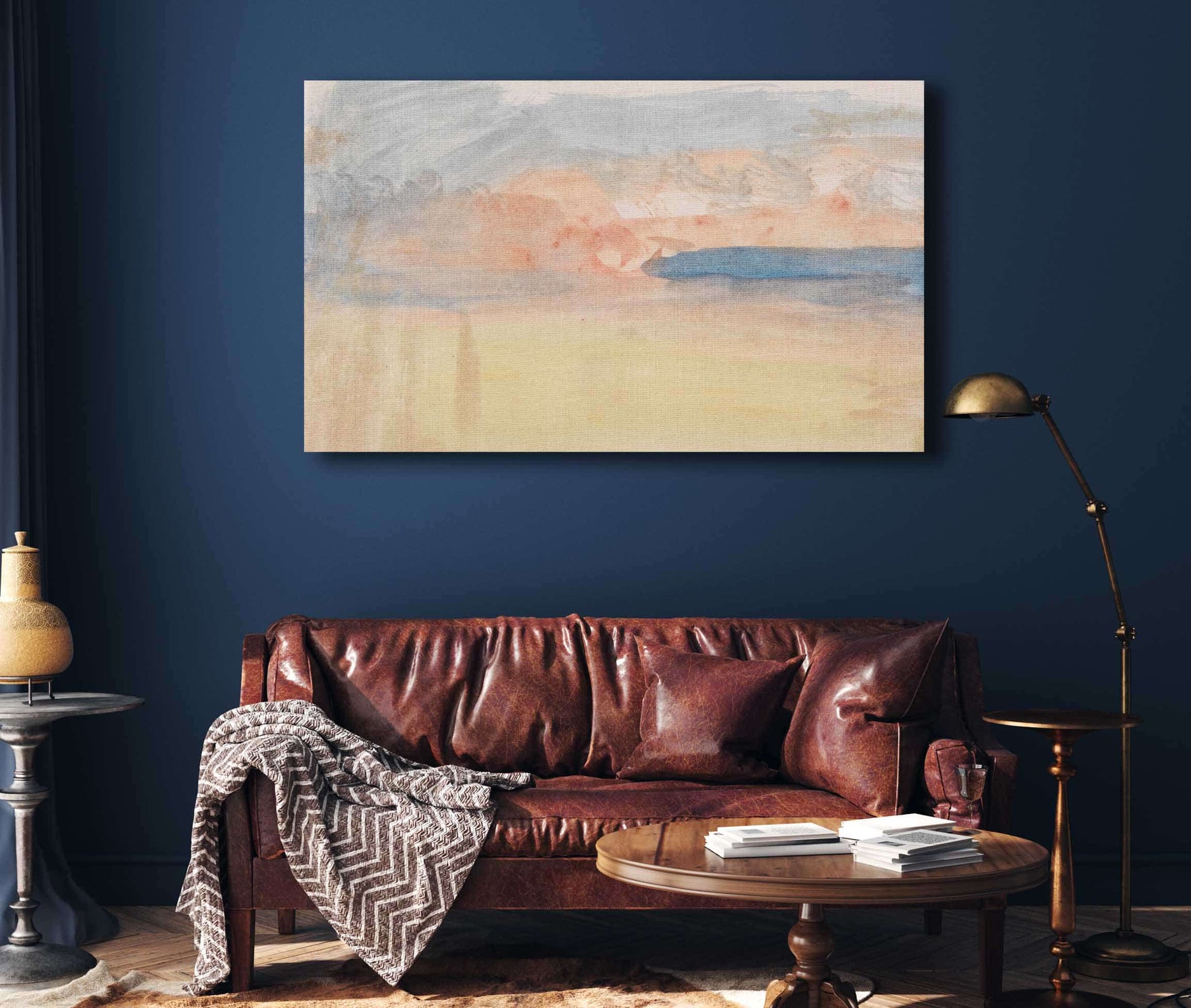 The Channel Sketchbook by Joseph Mallord William Turner Fine Art Print