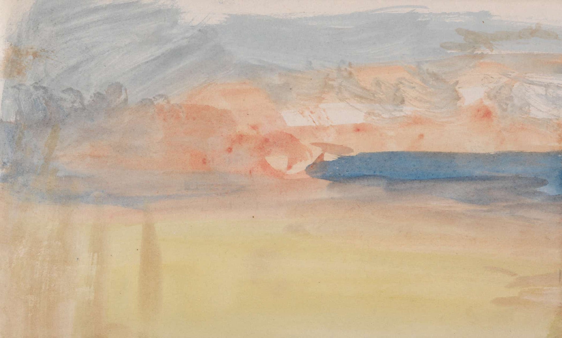 The Channel Sketchbook by Joseph Mallord William Turner Fine Art Print
