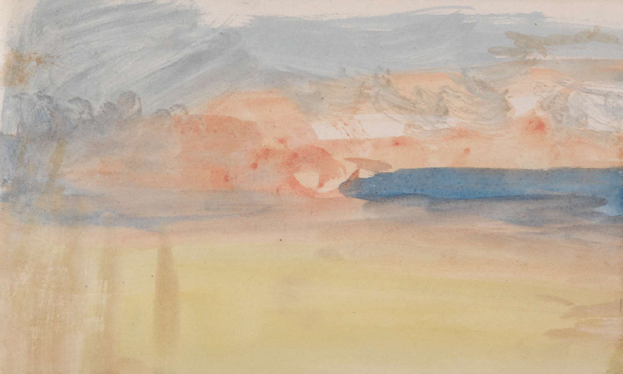 The Channel Sketchbook by Joseph Mallord William Turner Fine Art Print