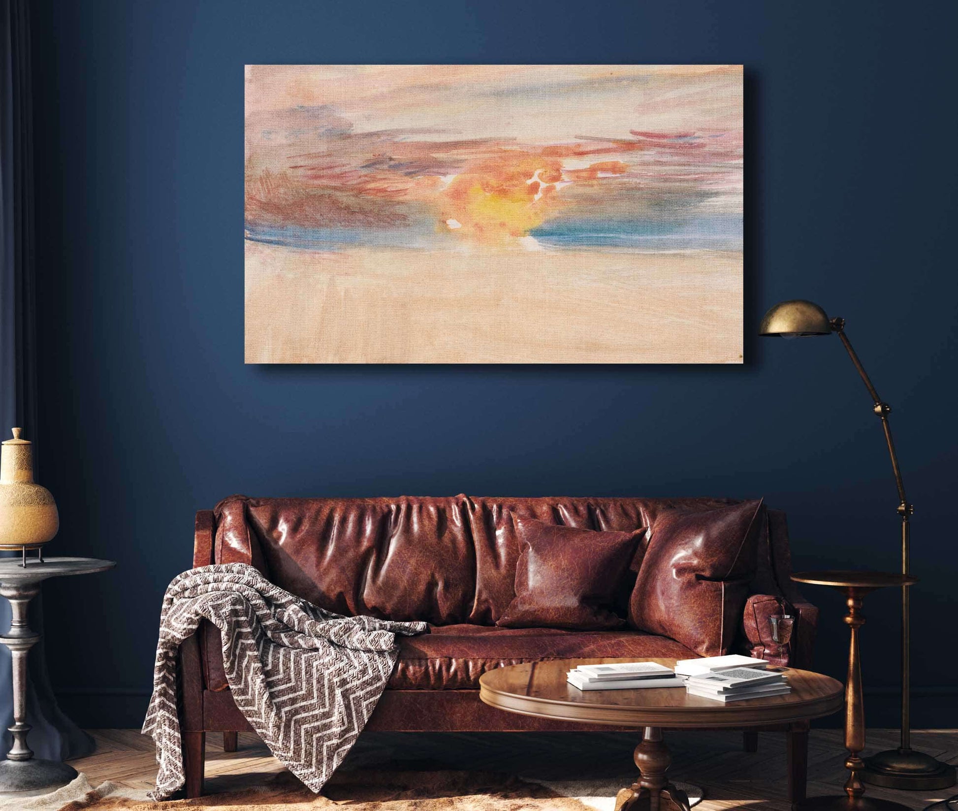The Channel Sketchbook by Joseph Mallord William Turner Fine Art Print