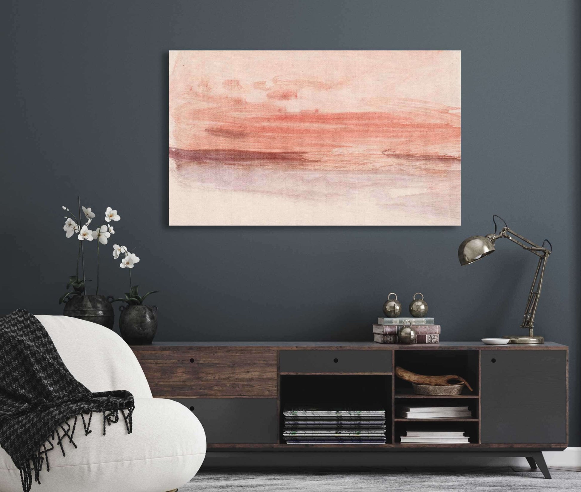 The Channel Sketchbook by Joseph Mallord William Turner Fine Art Print