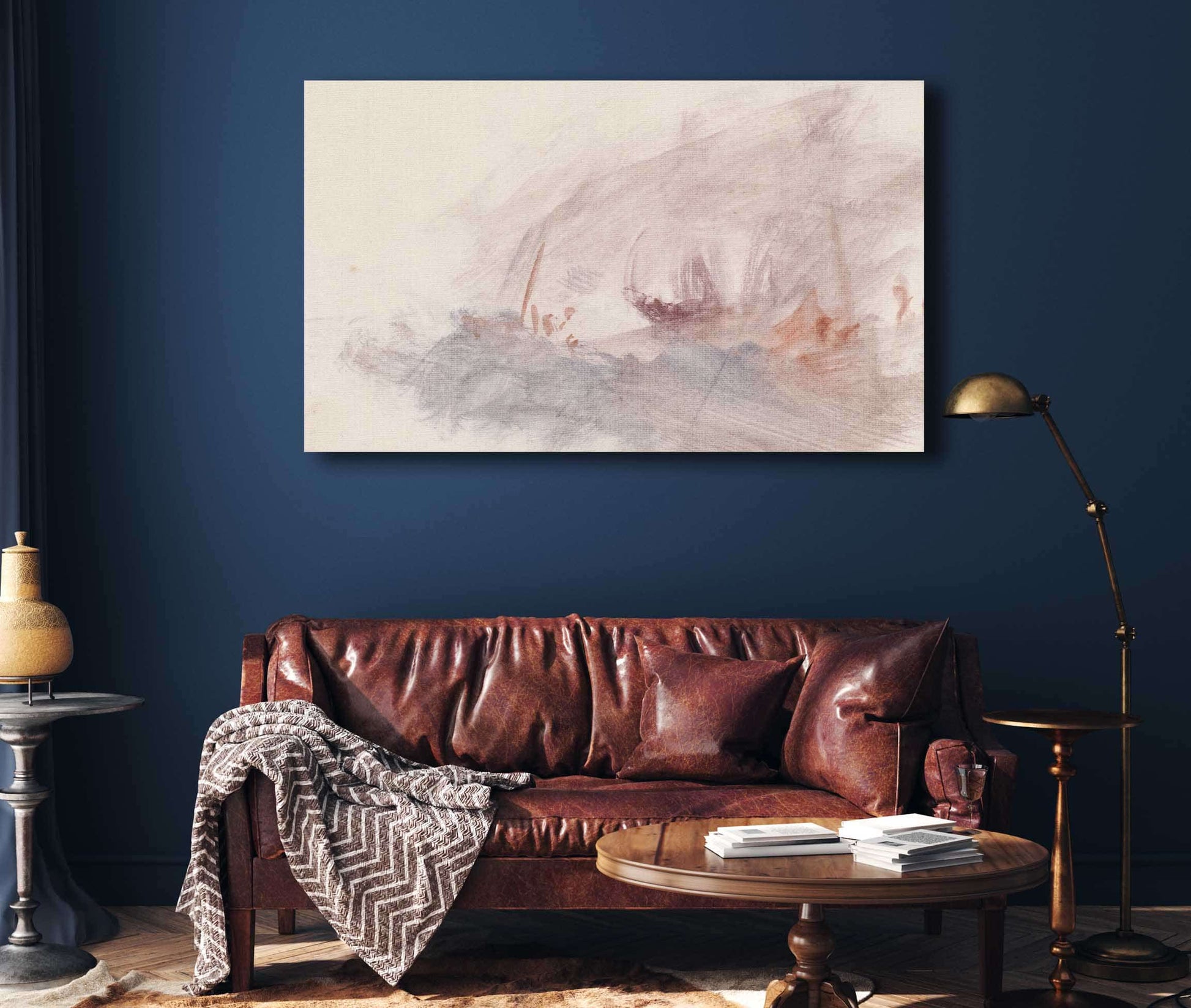The Channel Sketchbook by Joseph Mallord William Turner Fine Art Print
