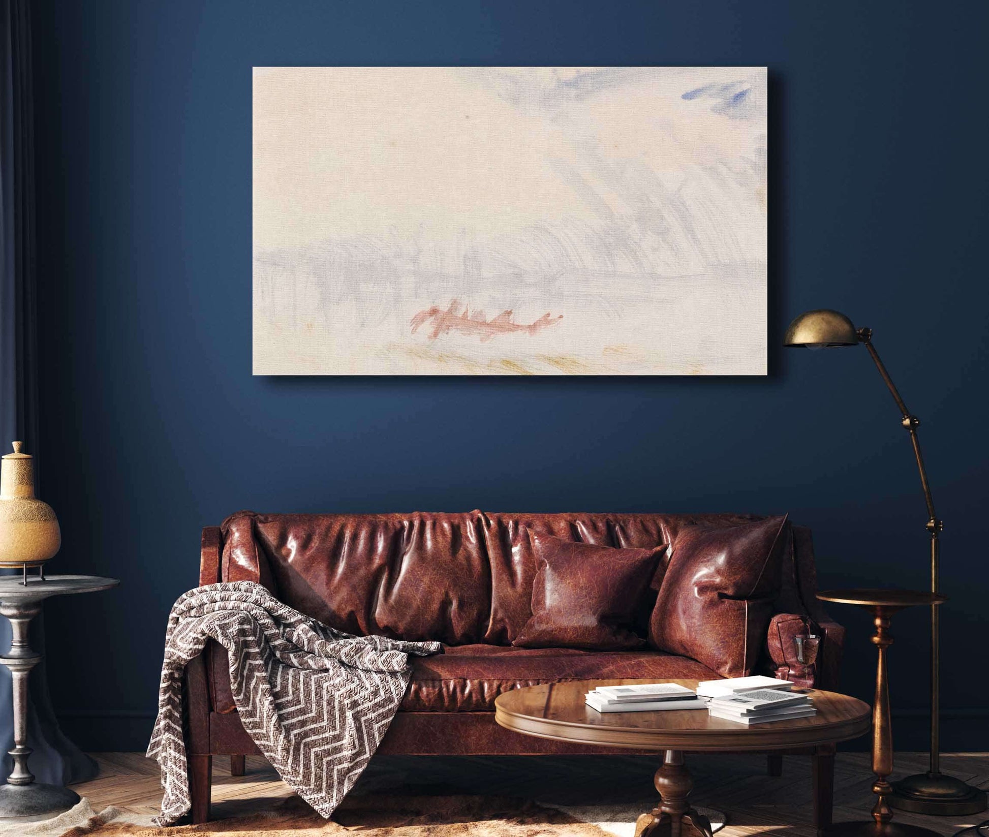 The Channel Sketchbook by Joseph Mallord William Turner Fine Art Print