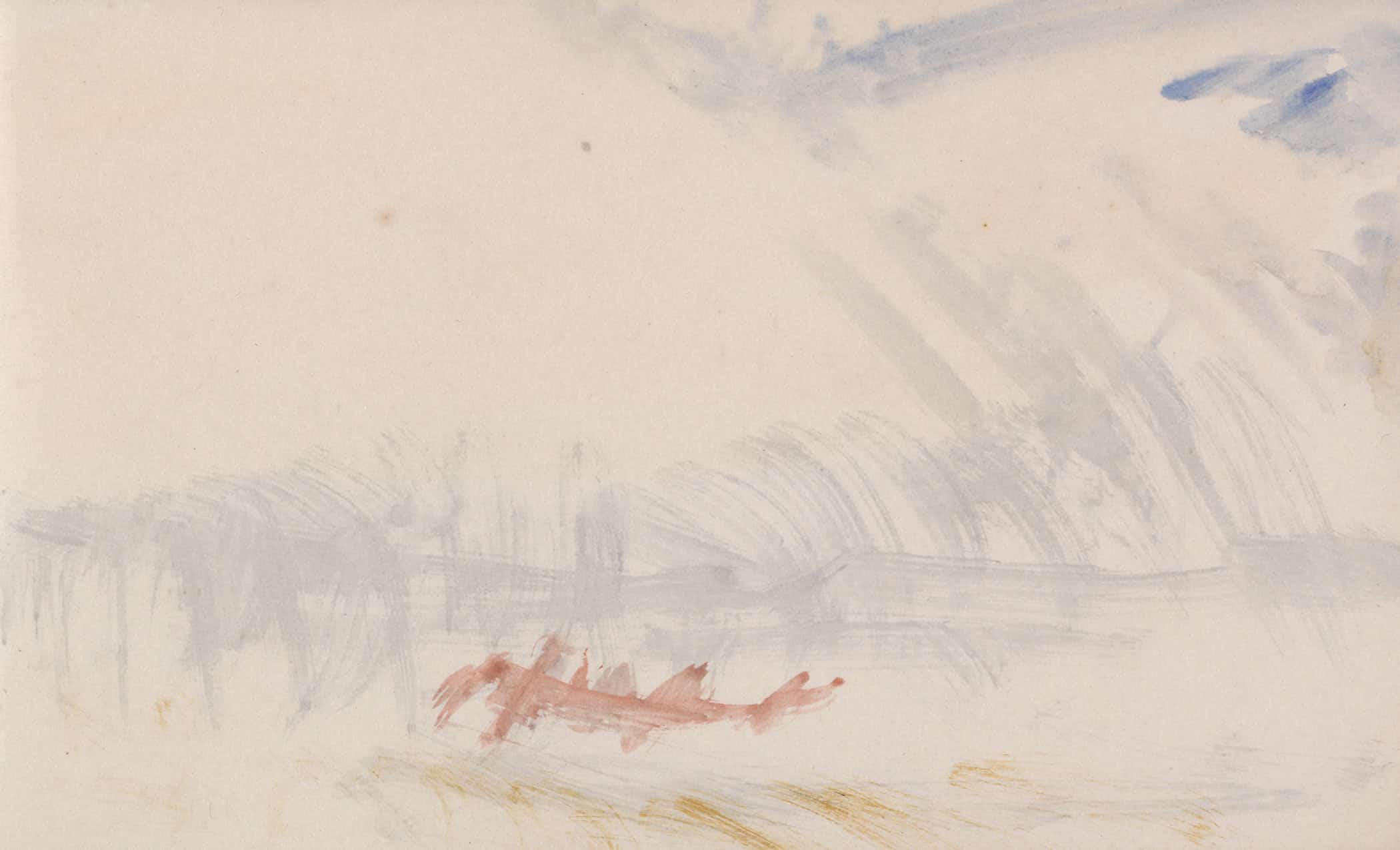 The Channel Sketchbook by Joseph Mallord William Turner Fine Art Print