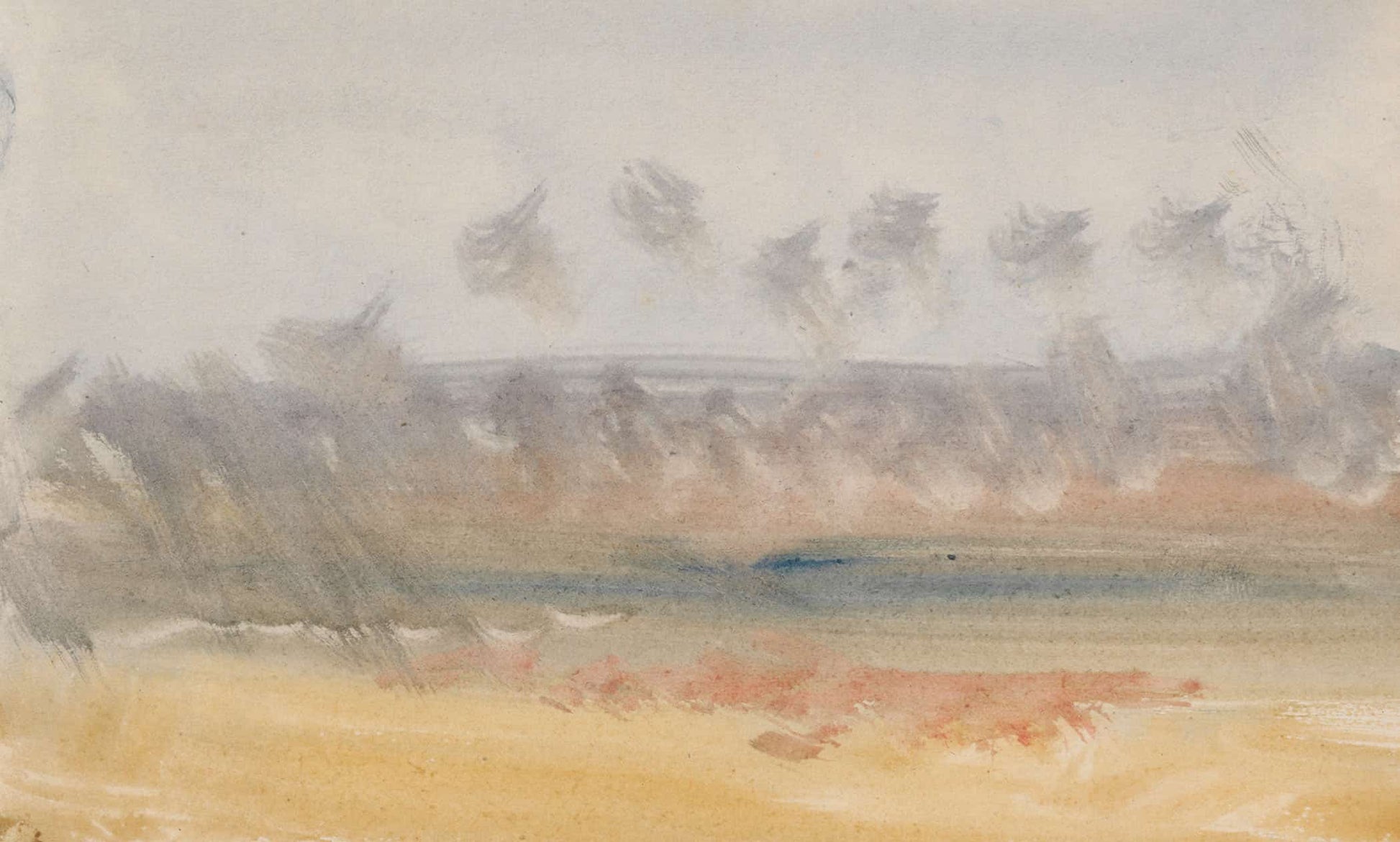 The Channel Sketchbook by Joseph Mallord William Turner Fine Art Print