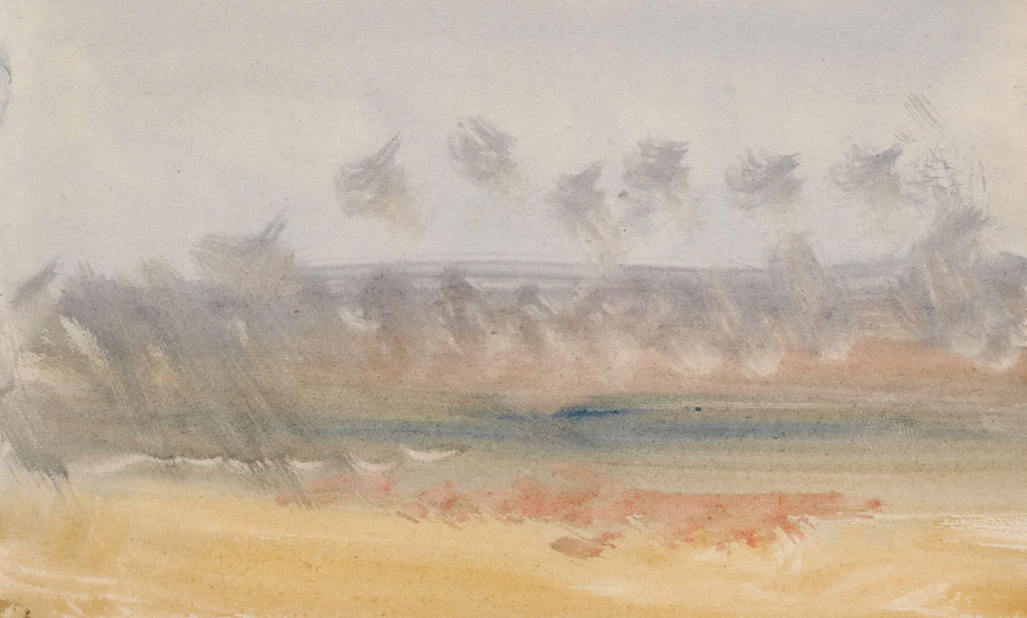 The Channel Sketchbook by Joseph Mallord William Turner Fine Art Print