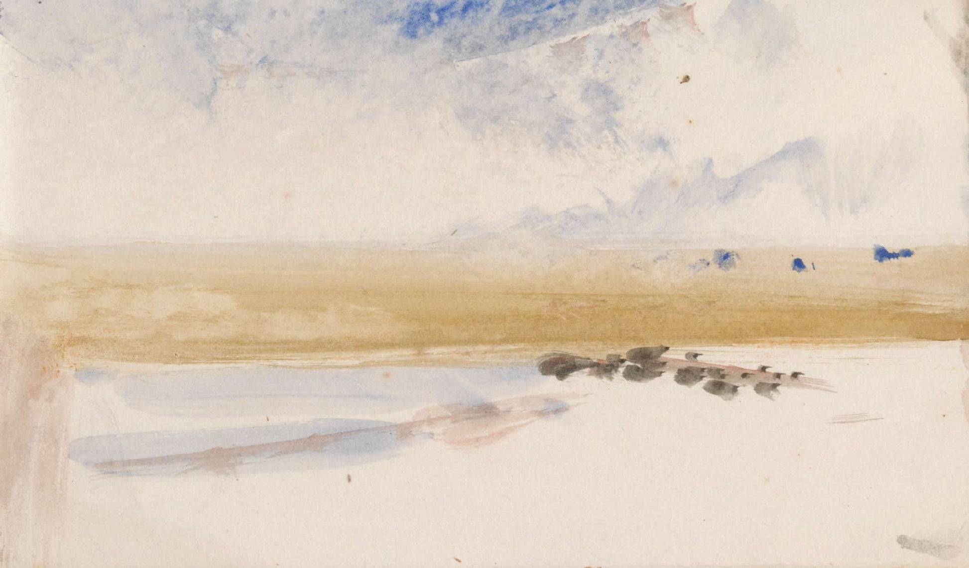 The Channel Sketchbook by Joseph Mallord William Turner Fine Art Print