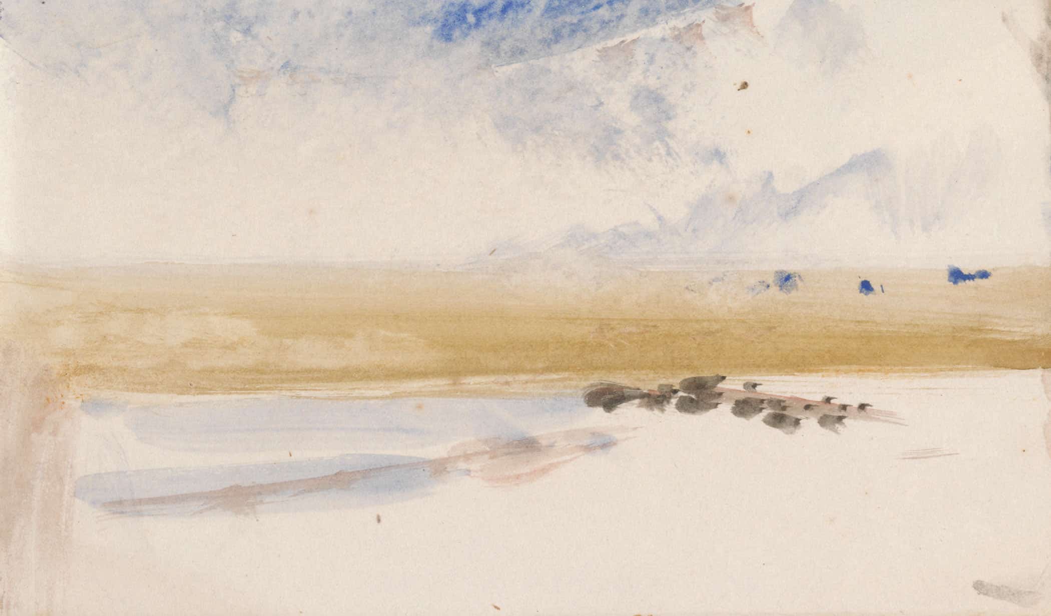 The Channel Sketchbook by Joseph Mallord William Turner Fine Art Print