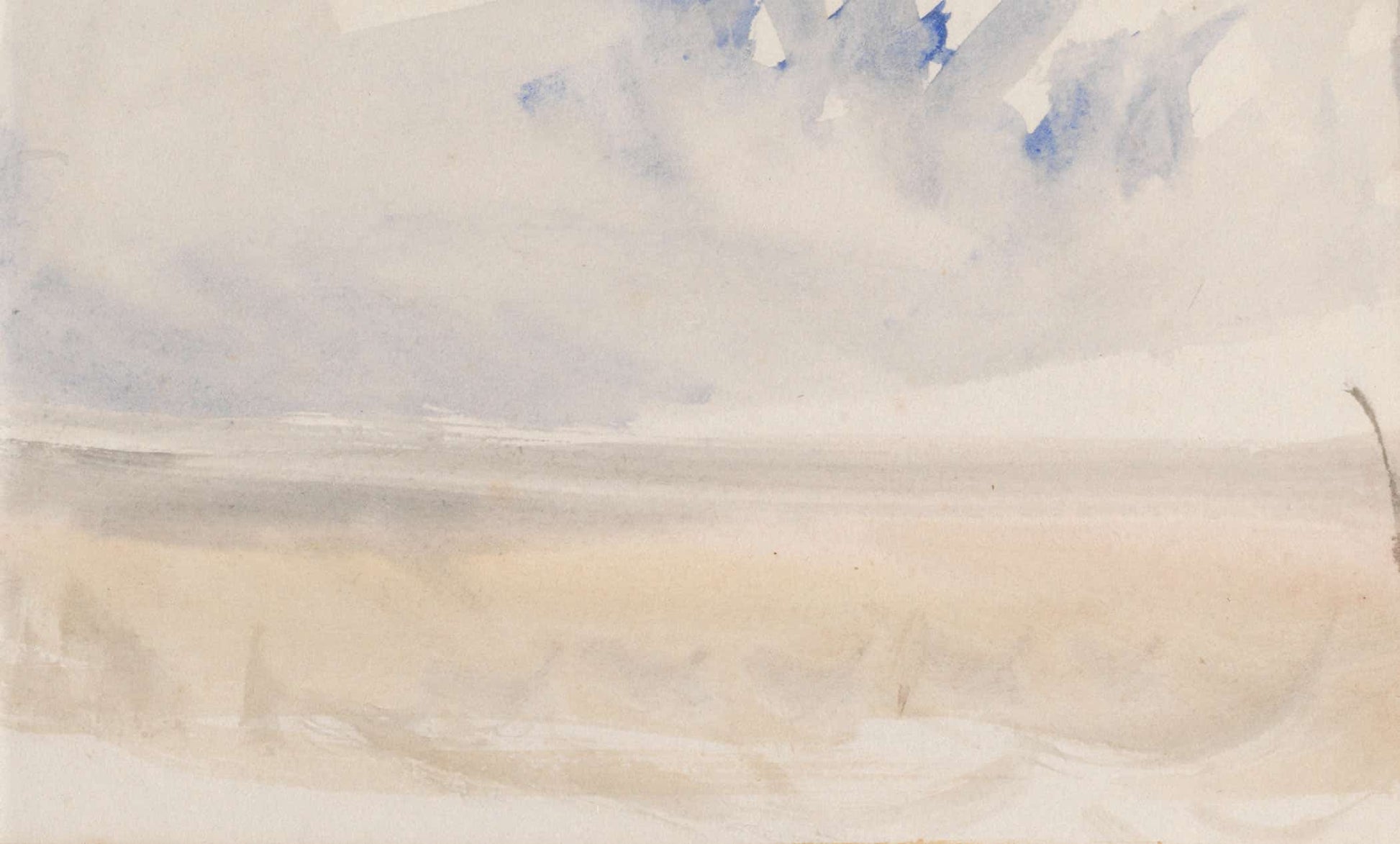 The Channel Sketchbook by Joseph Mallord William Turner Fine Art Print