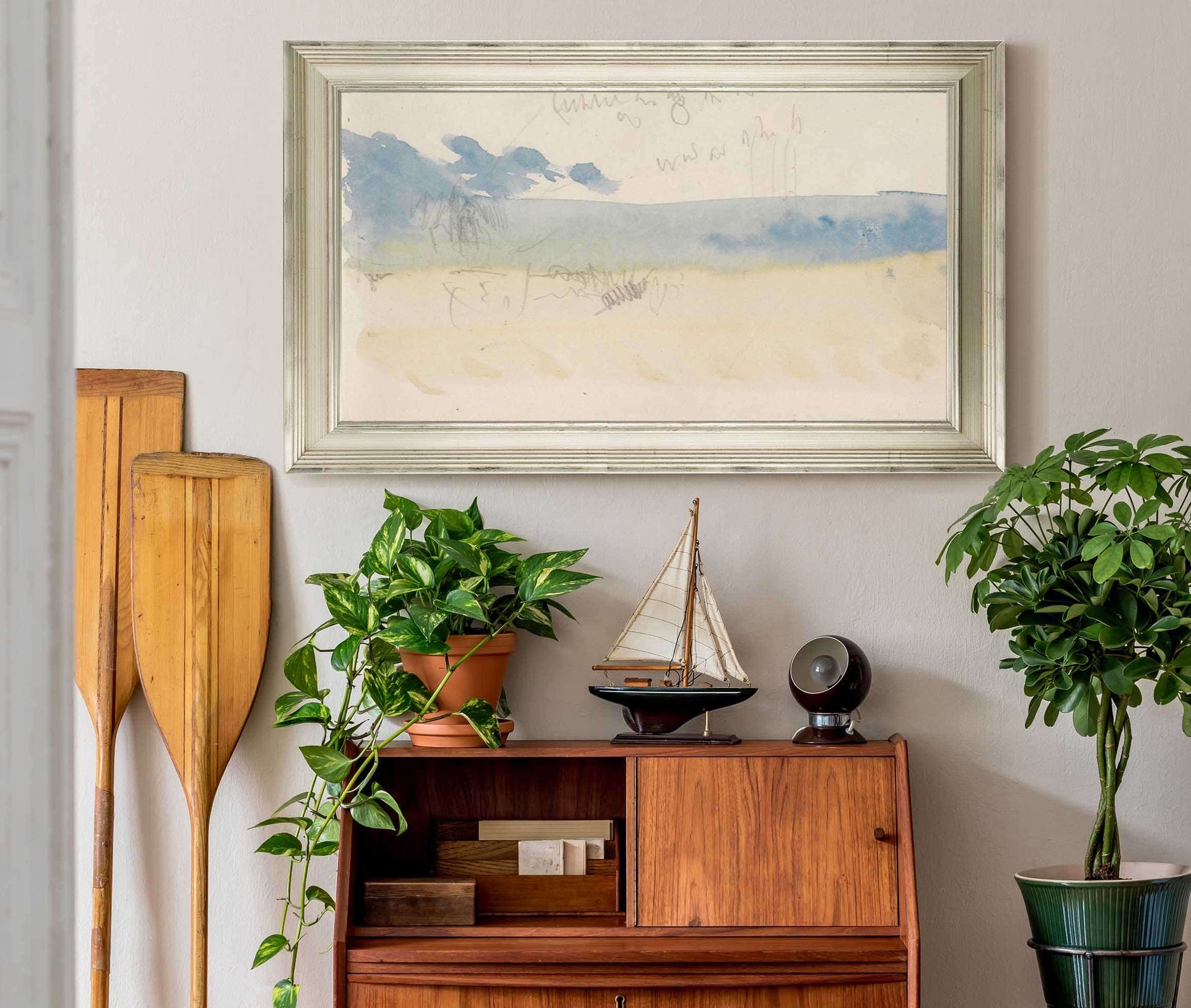 The Channel Sketchbook by Joseph Mallord William Turner Fine Art Print