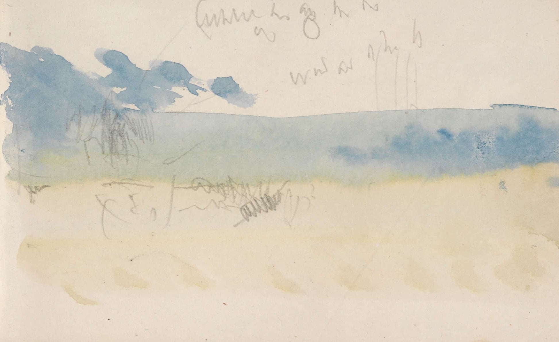 The Channel Sketchbook by Joseph Mallord William Turner Fine Art Print