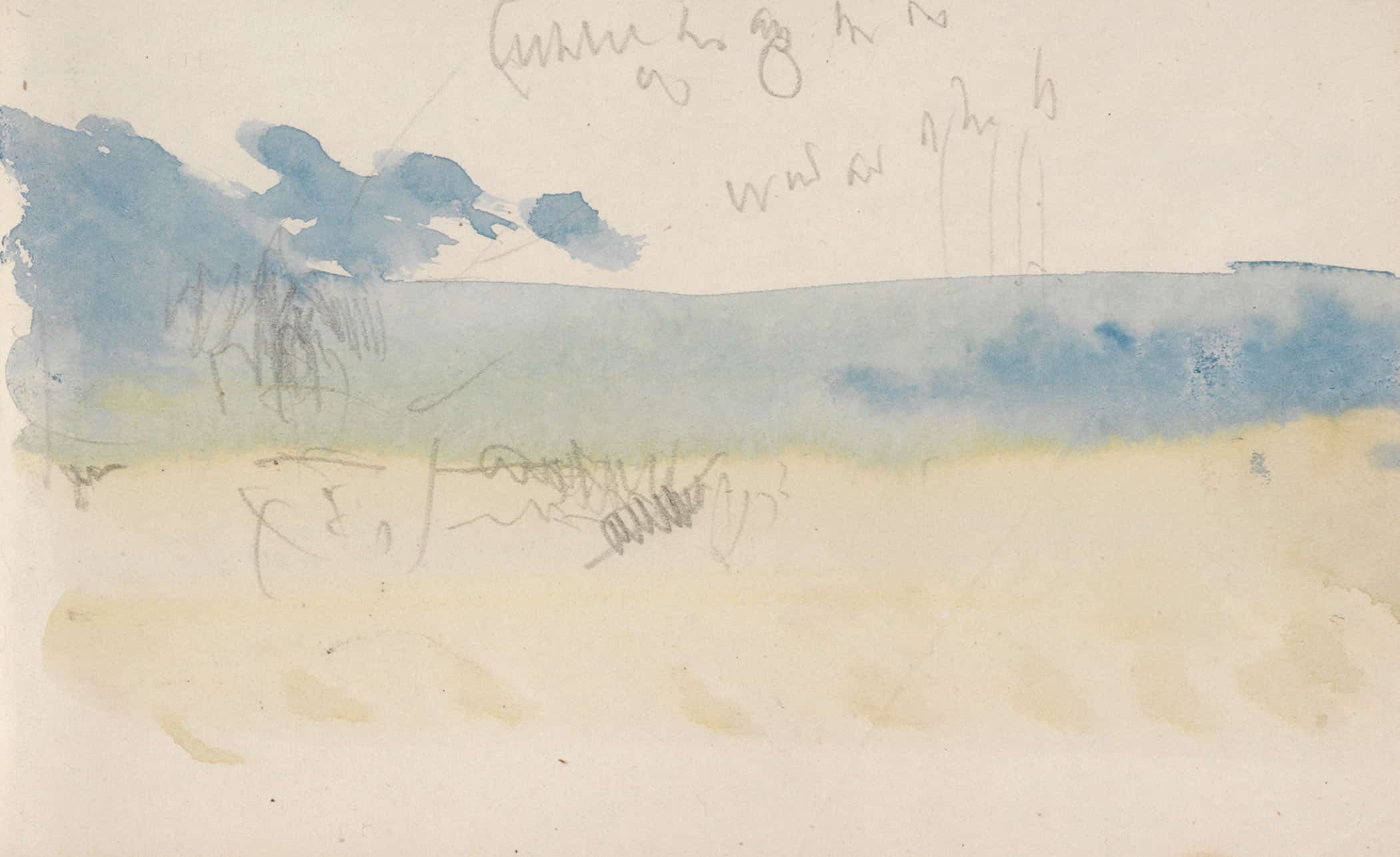 The Channel Sketchbook by Joseph Mallord William Turner Fine Art Print