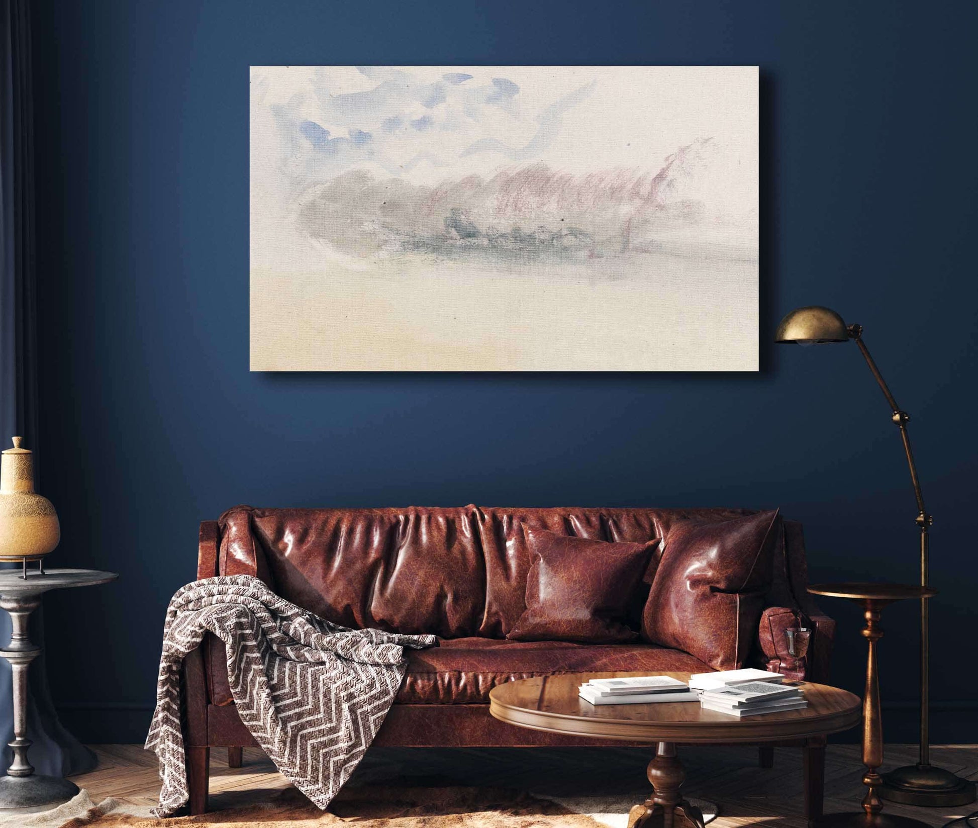 The Channel Sketchbook by Joseph Mallord William Turner Fine Art Print