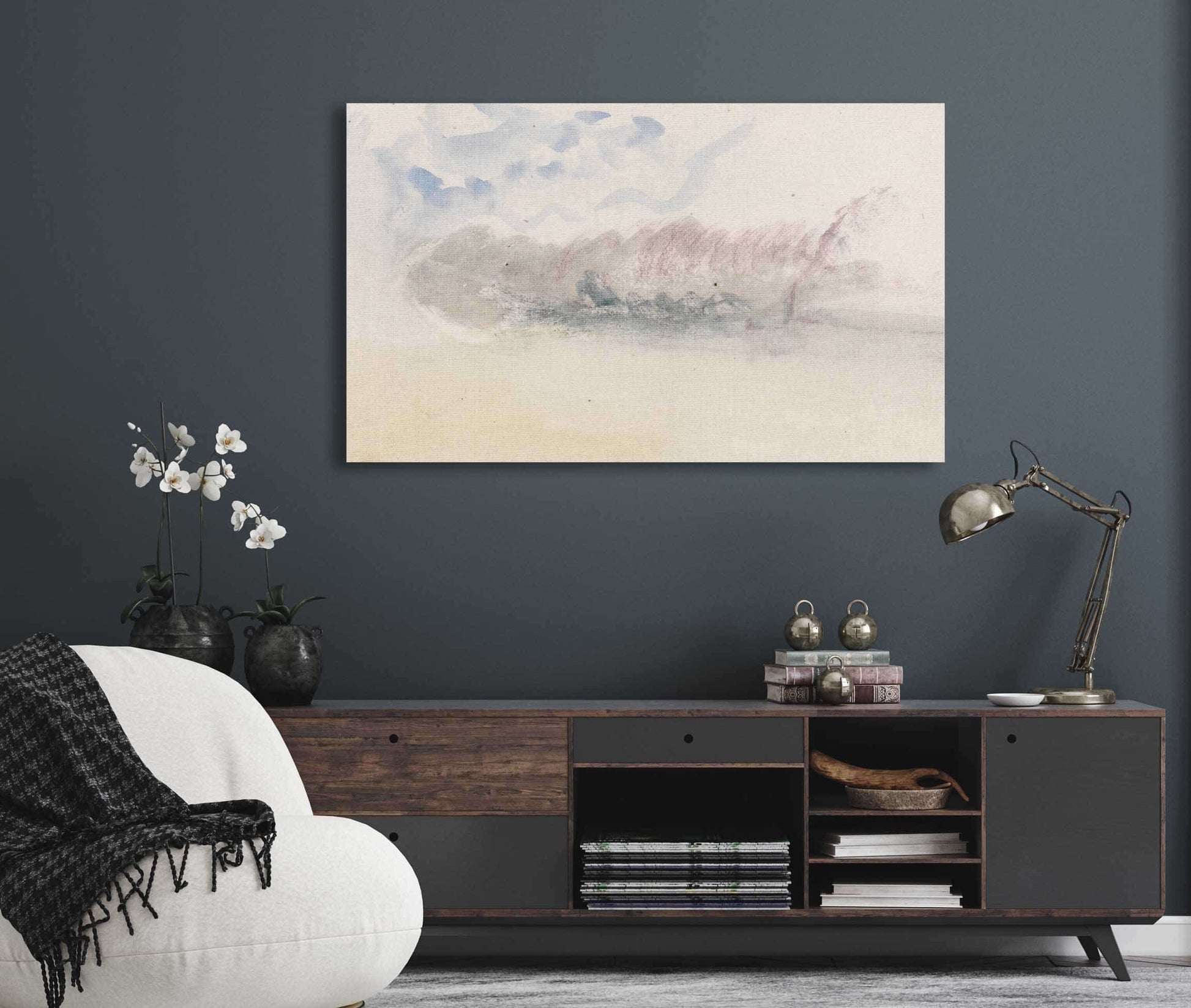 The Channel Sketchbook by Joseph Mallord William Turner Fine Art Print