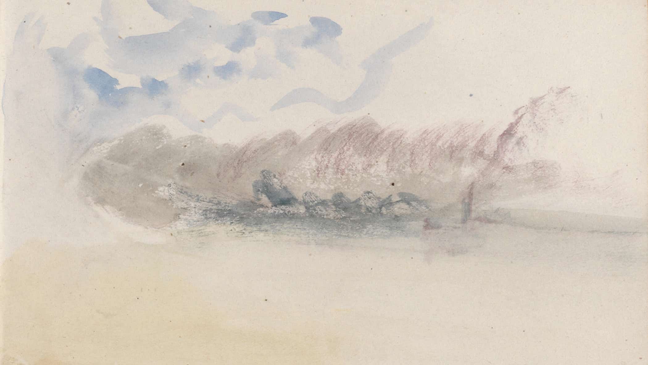 The Channel Sketchbook by Joseph Mallord William Turner Fine Art Print