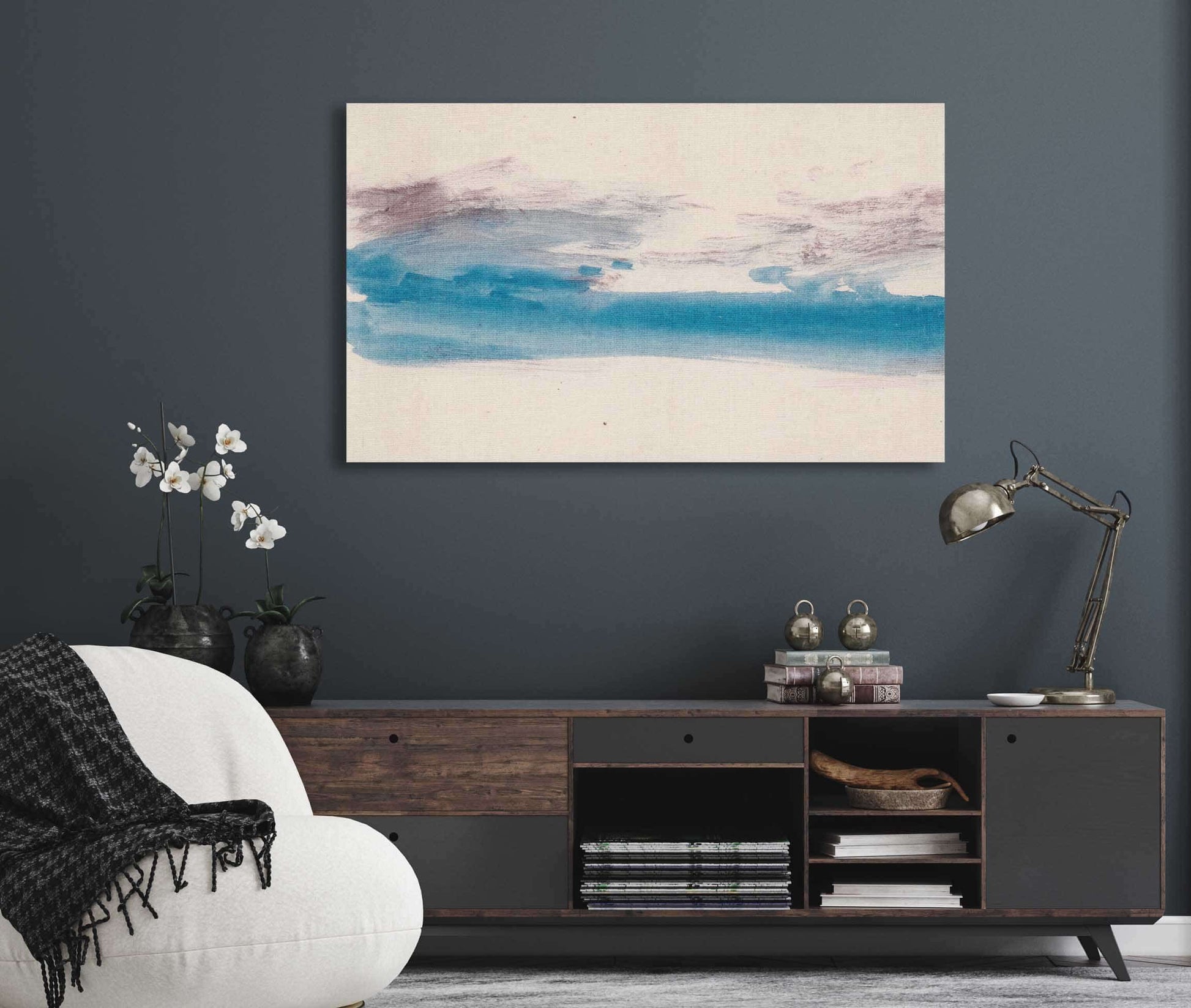 The Channel Sketchbook by Joseph Mallord William Turner Fine Art Print