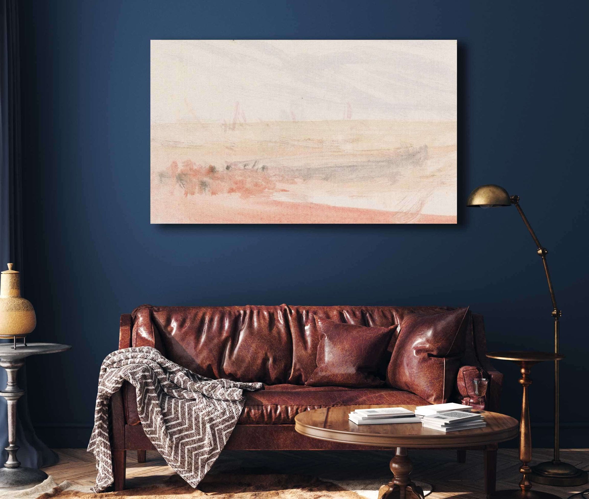 The Channel Sketchbook by Joseph Mallord William Turner Fine Art Print