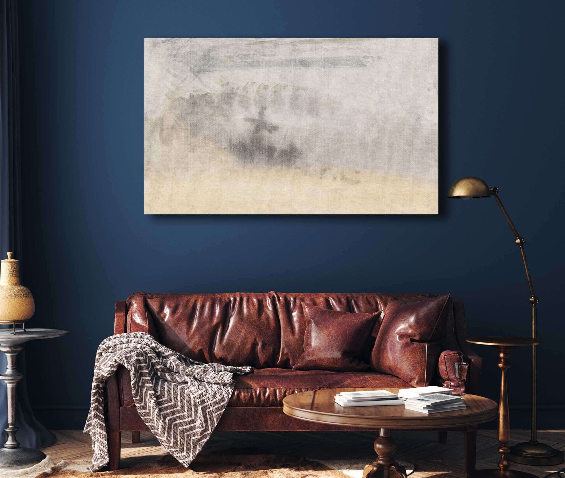 The Channel Sketchbook by Joseph Mallord William Turner Fine Art Print