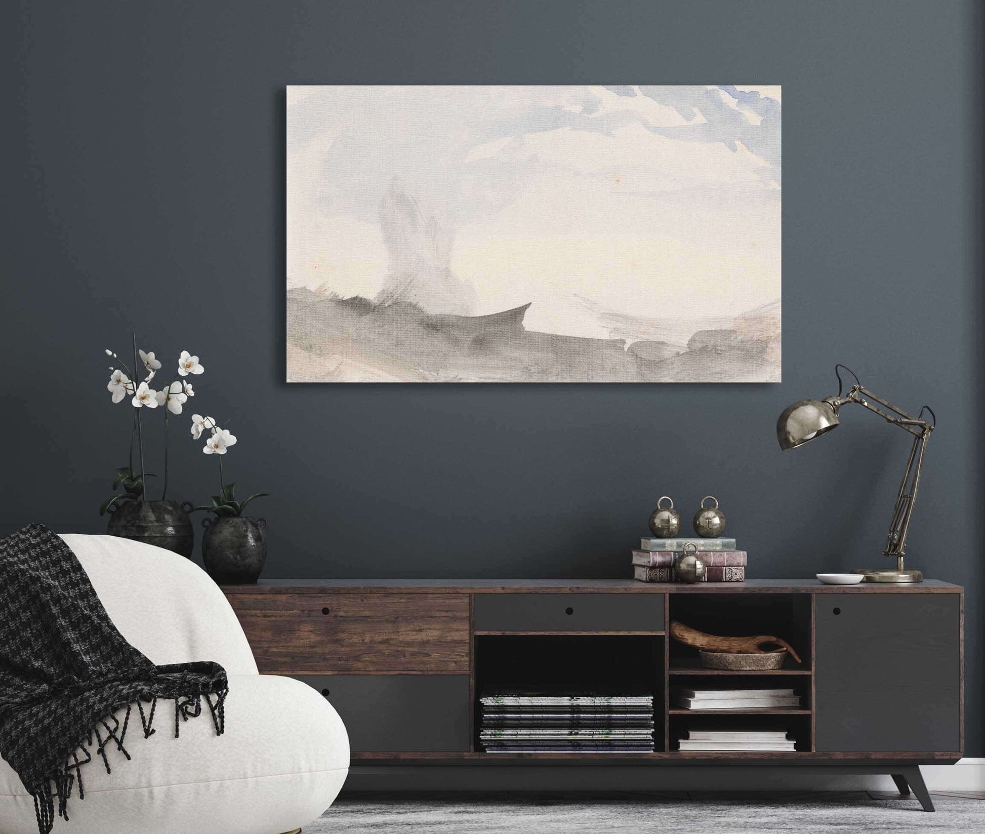 The Channel Sketchbook by Joseph Mallord William Turner Fine Art Print