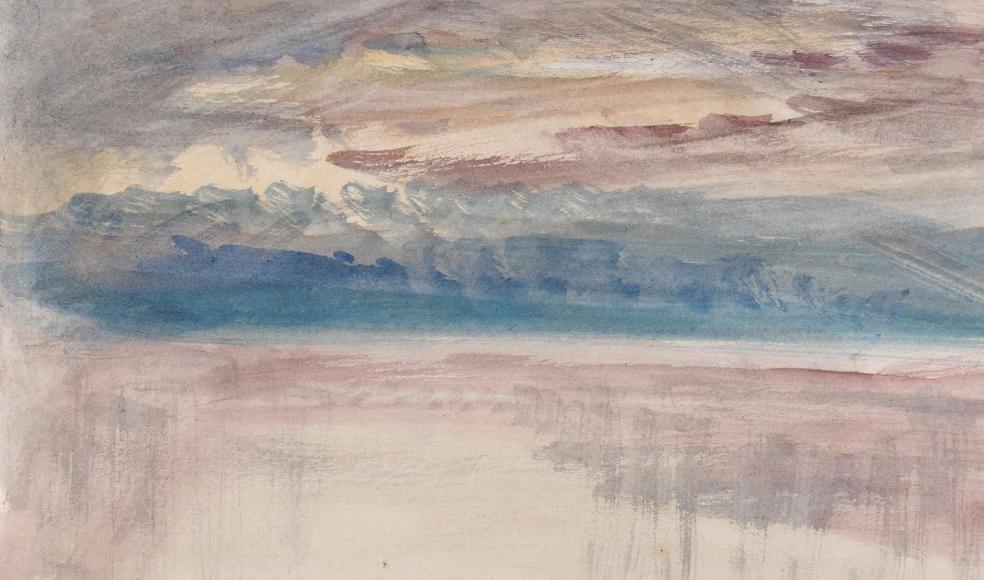 The Channel Sketchbook by Joseph Mallord William Turner Fine Art Print