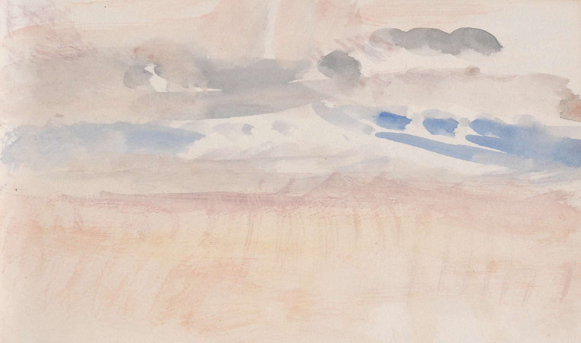 The Channel Sketchbook by Joseph Mallord William Turner Fine Art Print
