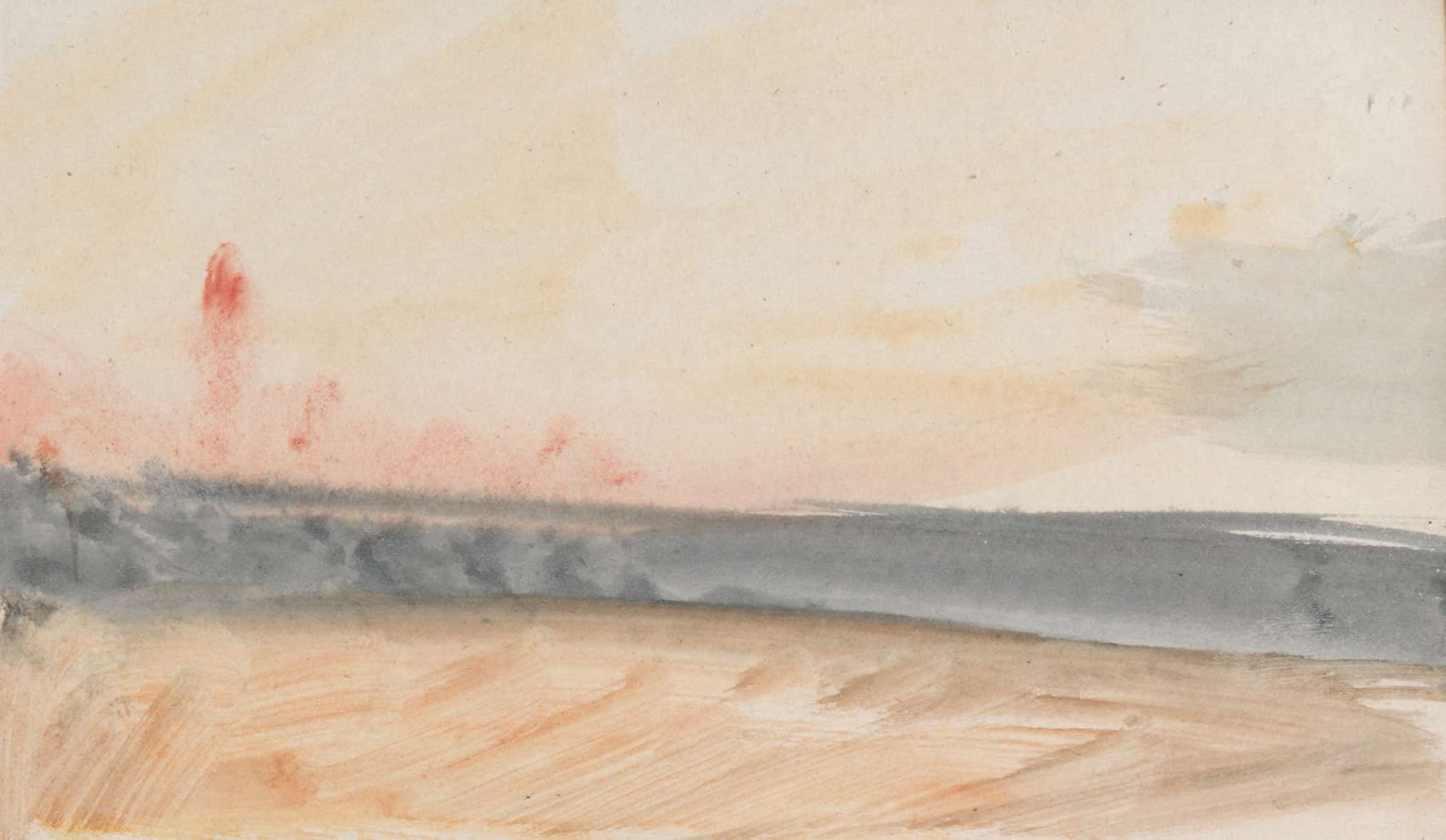 The Channel Sketchbook by Joseph Mallord William Turner Fine Art Print