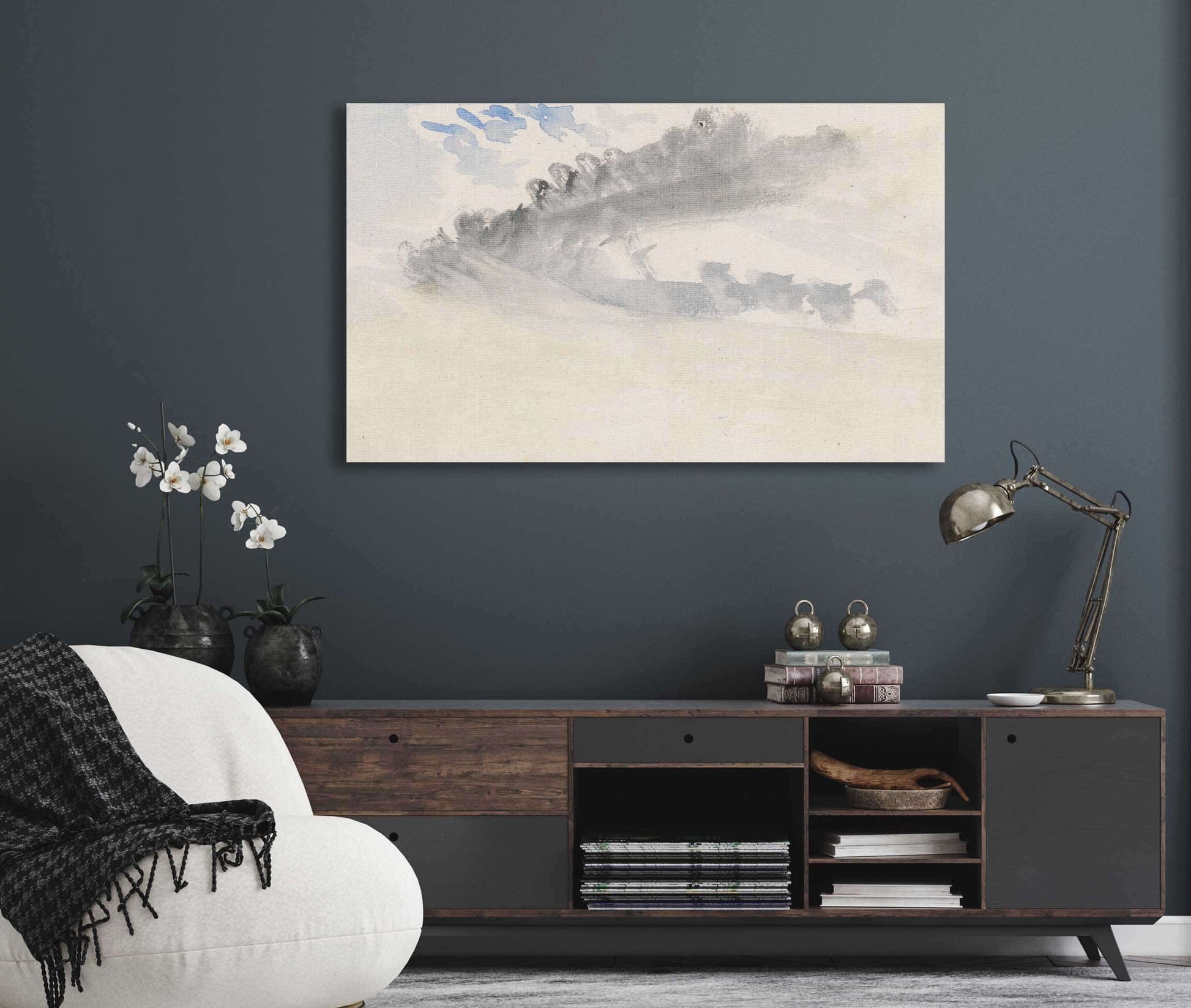 The Channel Sketchbook by Joseph Mallord William Turner Fine Art Print