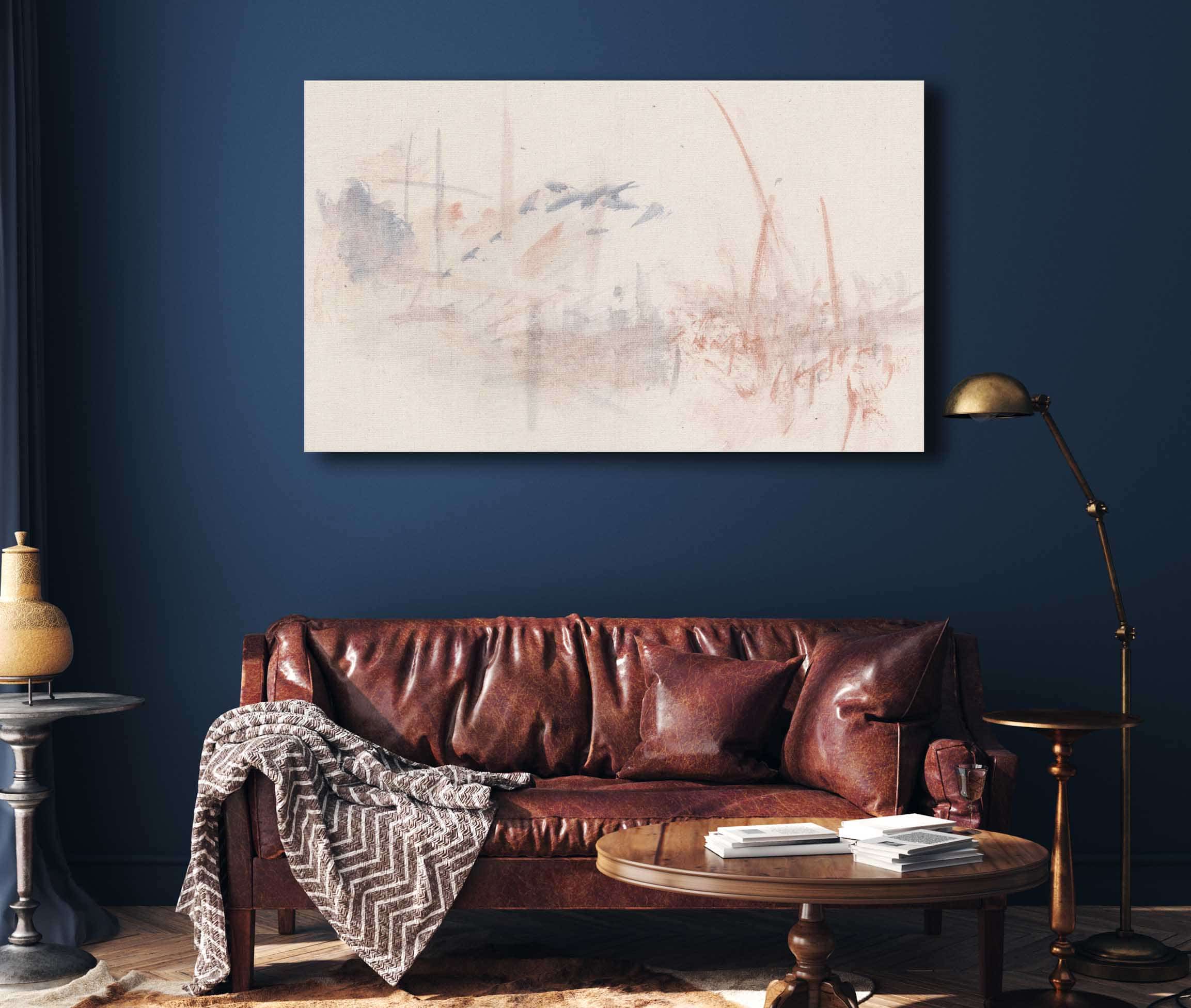 The Channel Sketchbook by Joseph Mallord William Turner Fine Art Print