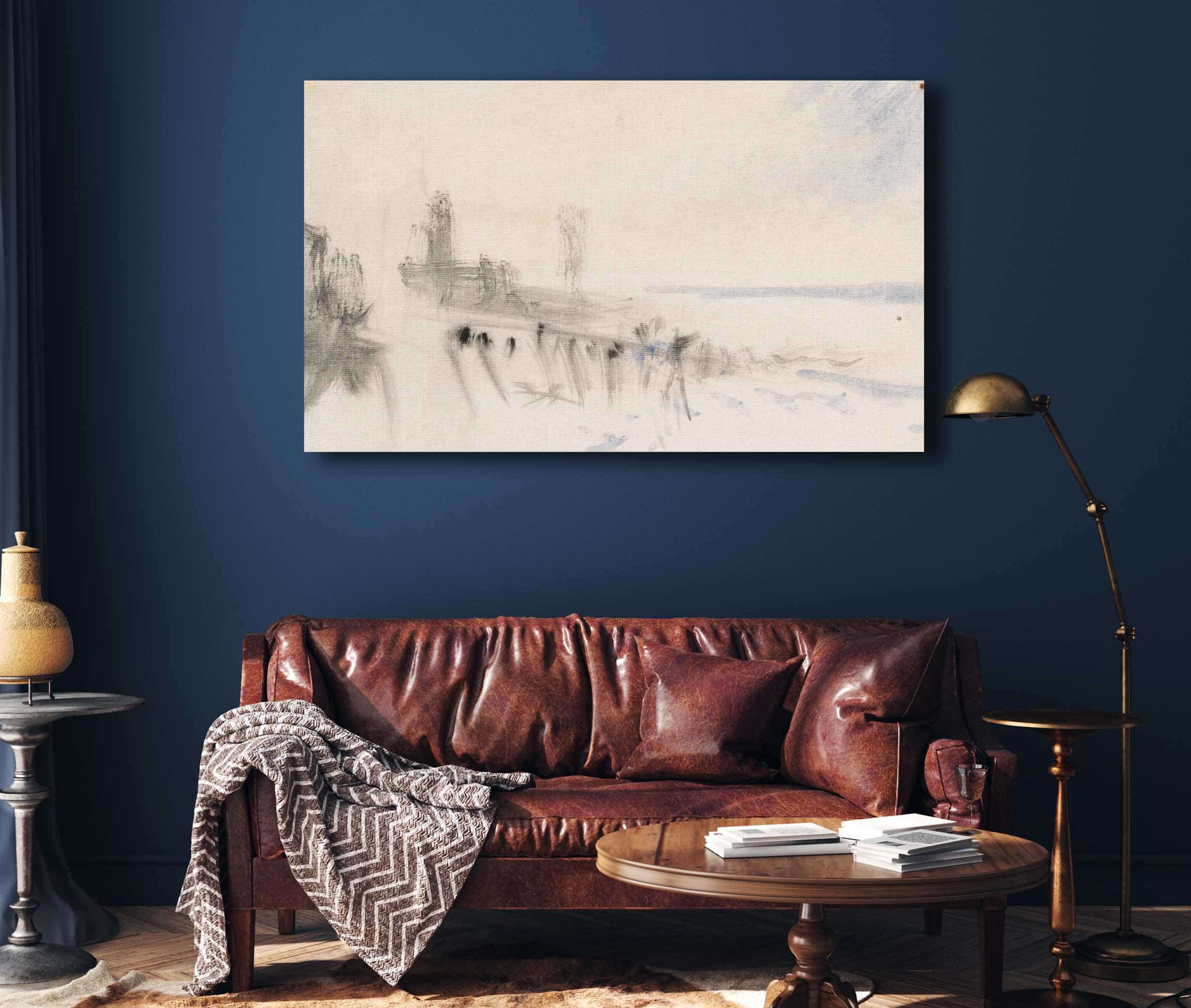 The Channel Sketchbook by Joseph Mallord William Turner Fine Art Print