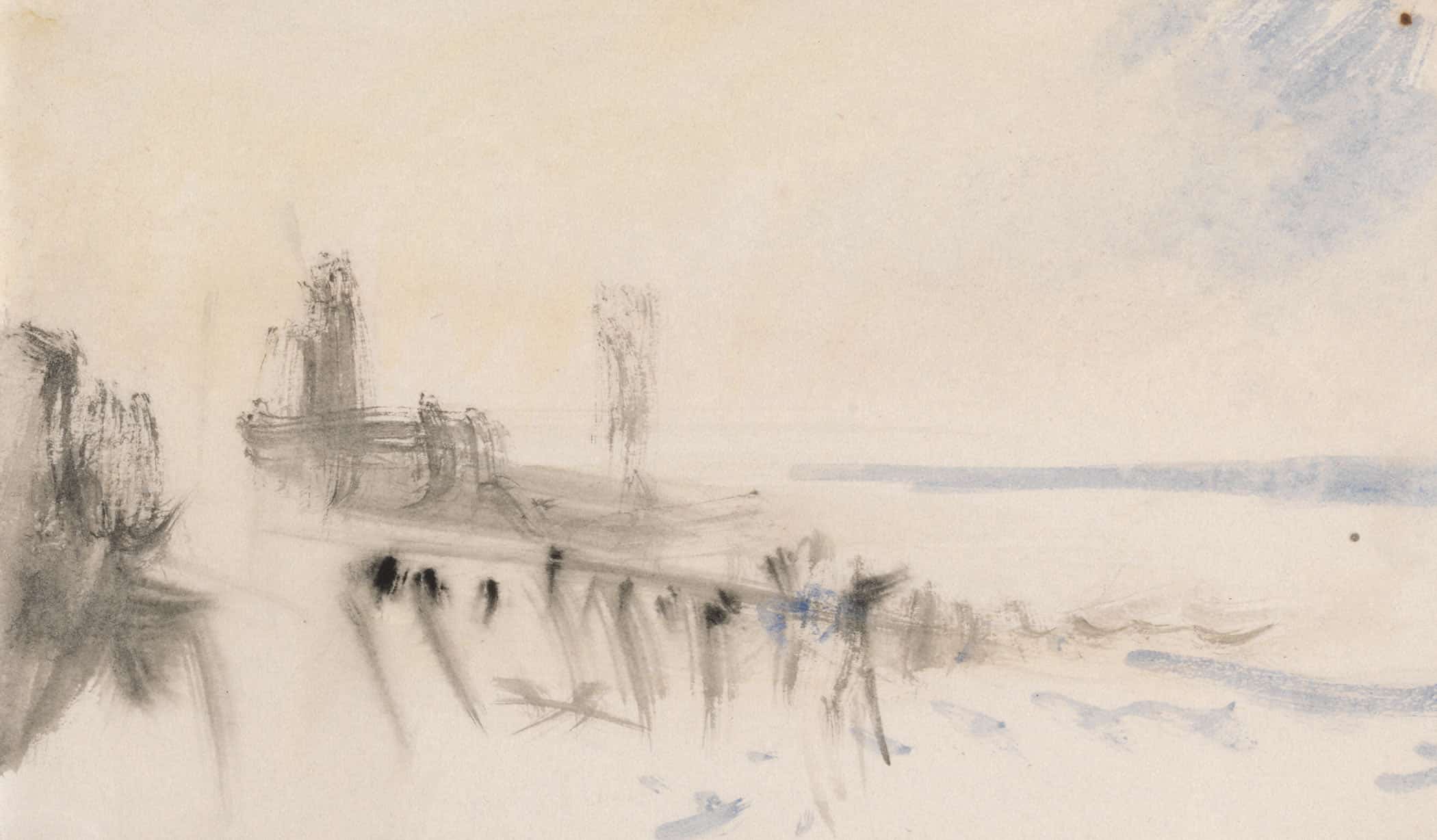 The Channel Sketchbook by Joseph Mallord William Turner Fine Art Print