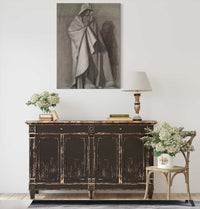 Joseph Of Arimathea Figure Study For The Arthurian Round Table by Edwin Austin Abbey