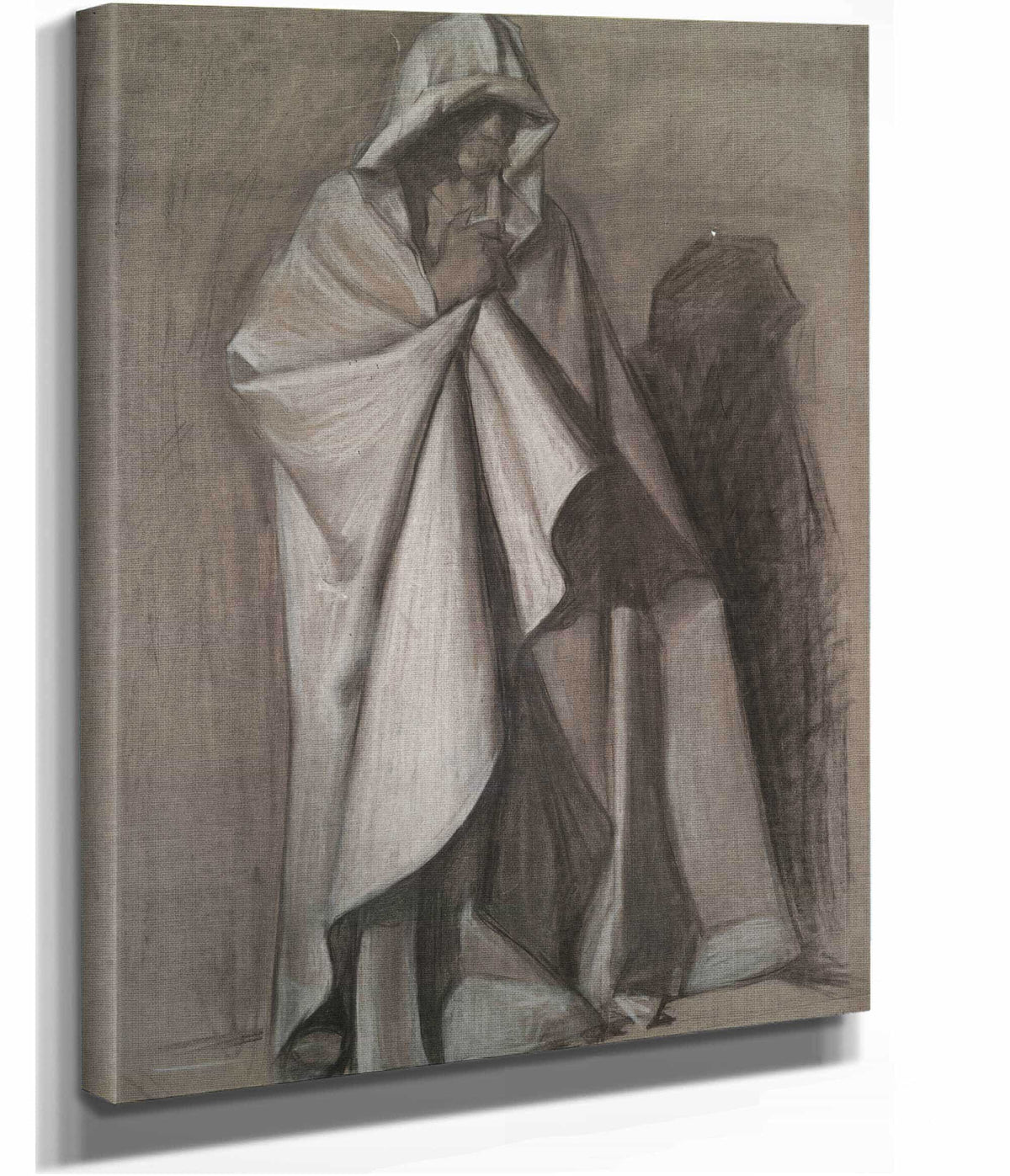 Joseph Of Arimathea Figure Study For The Arthurian Round Table by Edwin Austin Abbey