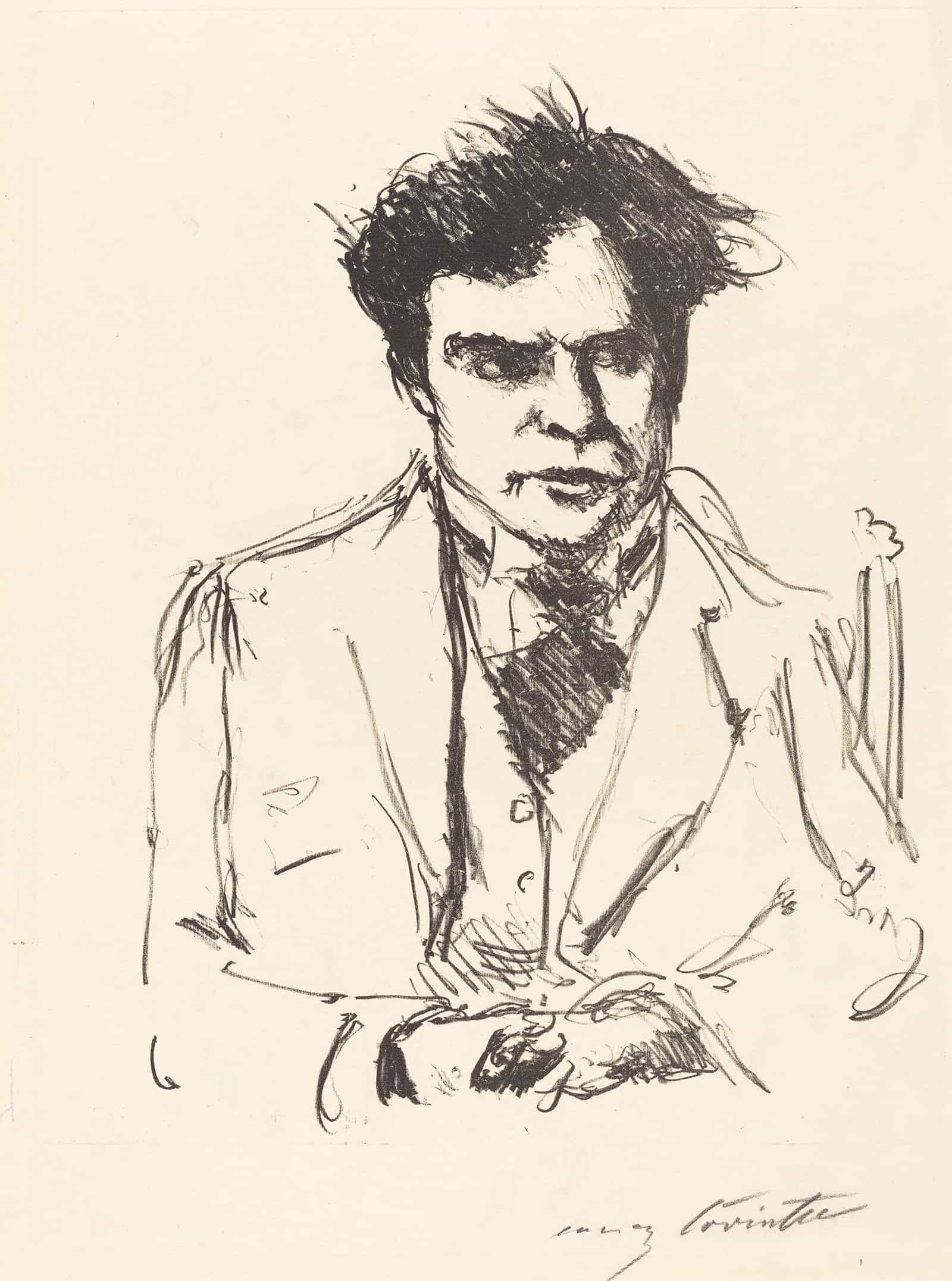Joseph Schwarz by Lovis Corinth