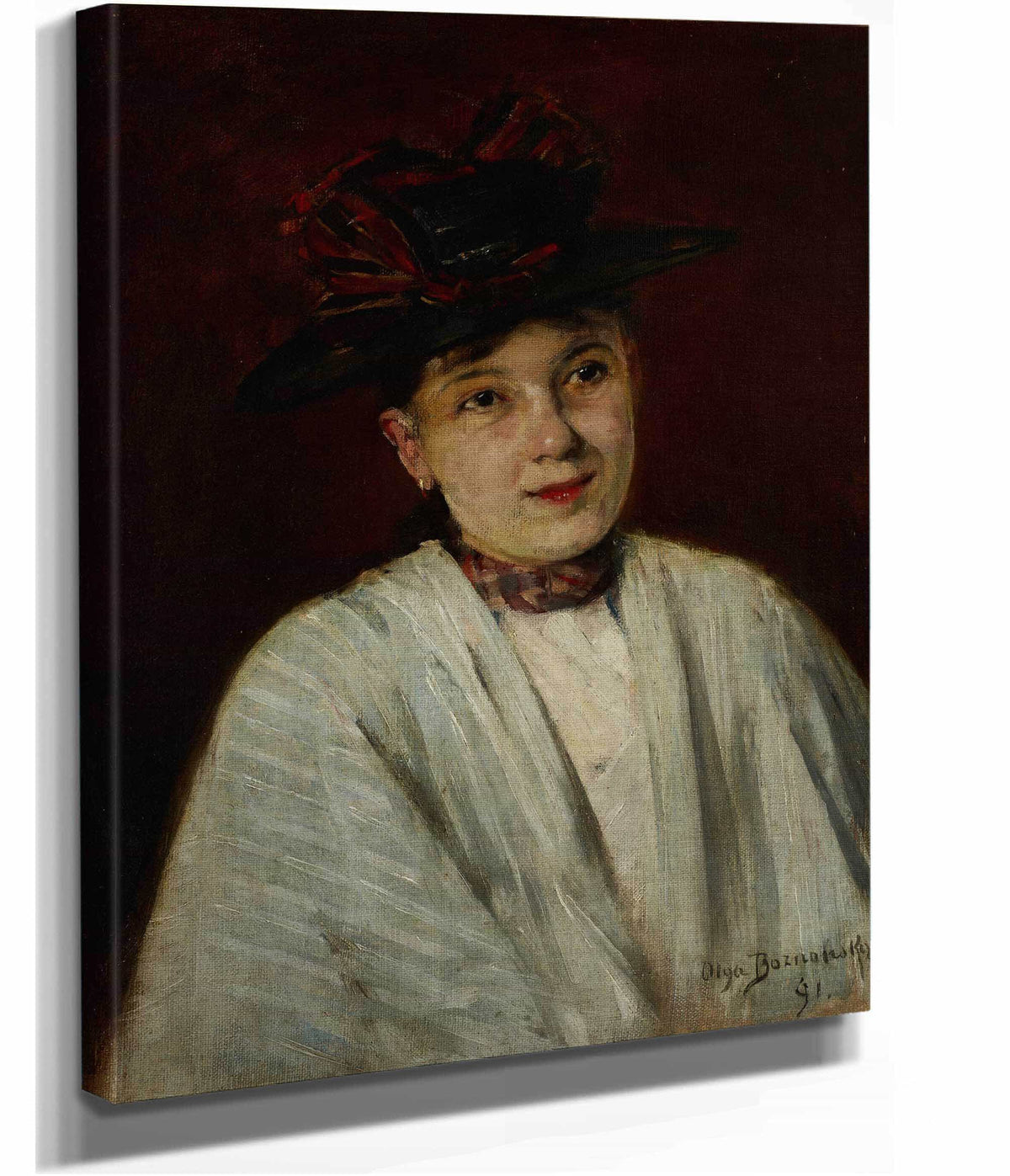 Joyful Baska by Olga Boznanska