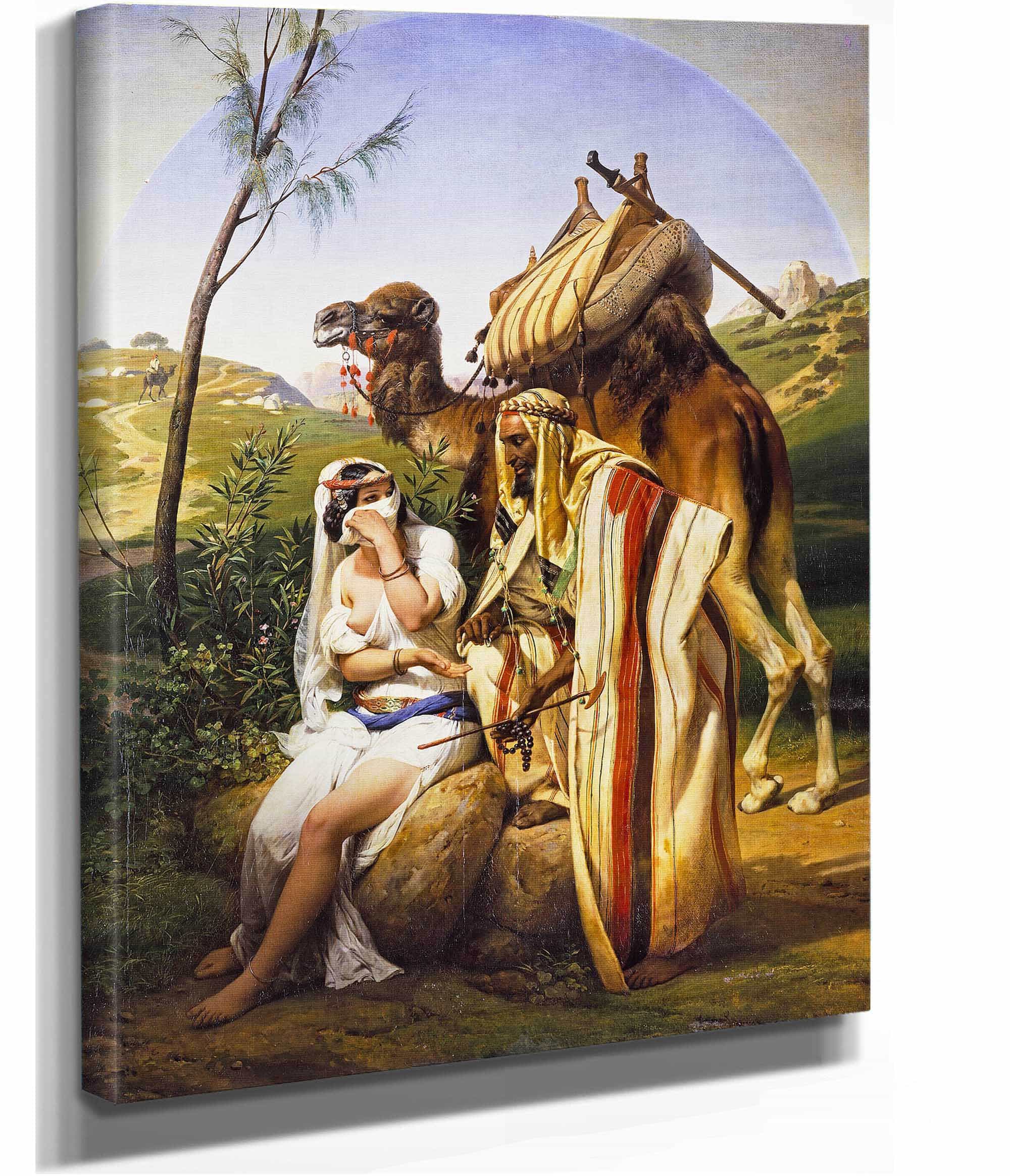Judah And Tamar by Horace Vernet